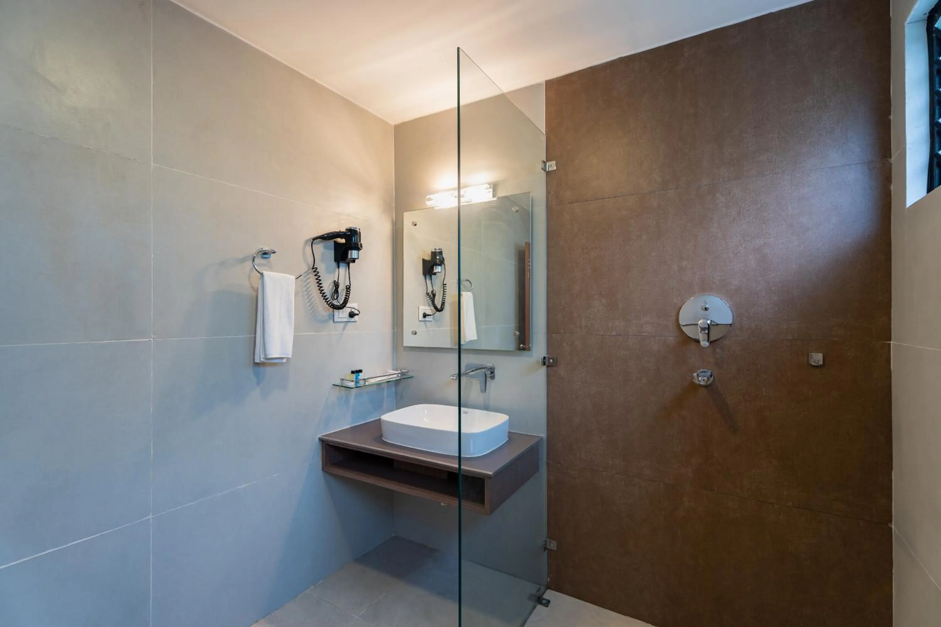 Shower in Hotel Seven Limited