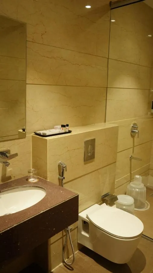 Bathroom in Alaukik Hotel