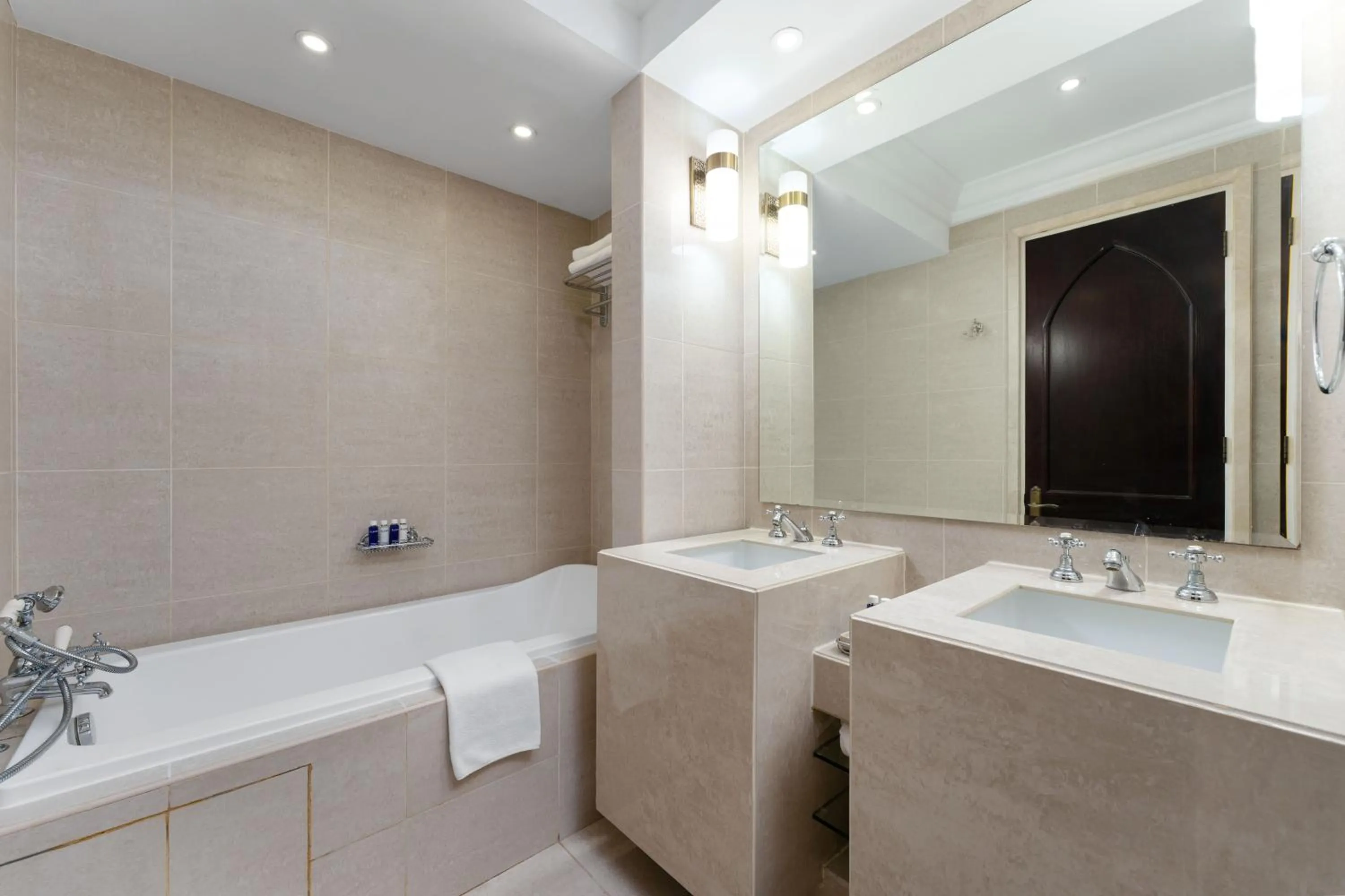 Bath in Maison Privee - Elite Apt Connected to Dubai Mall & Burj Khalifa