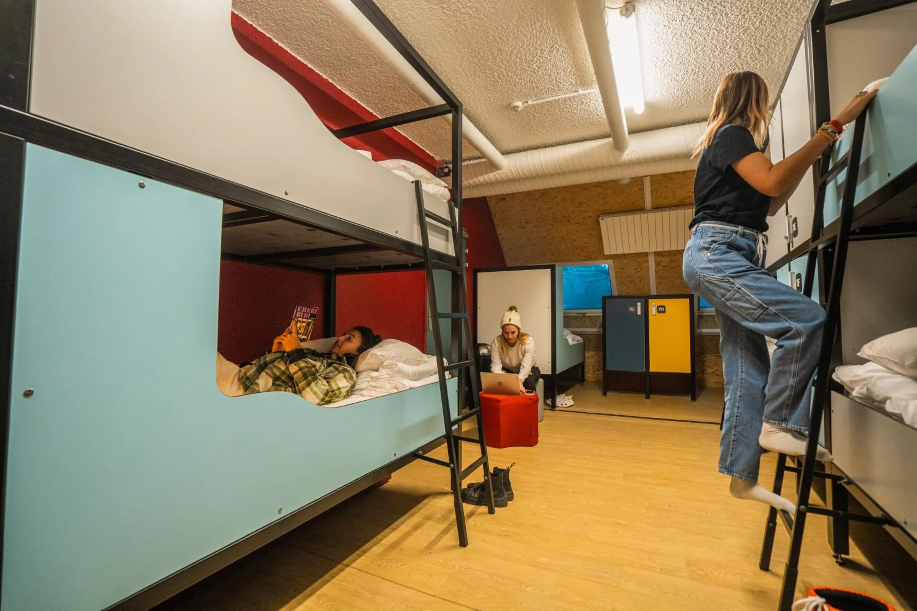 Bed in Auberge de Piau