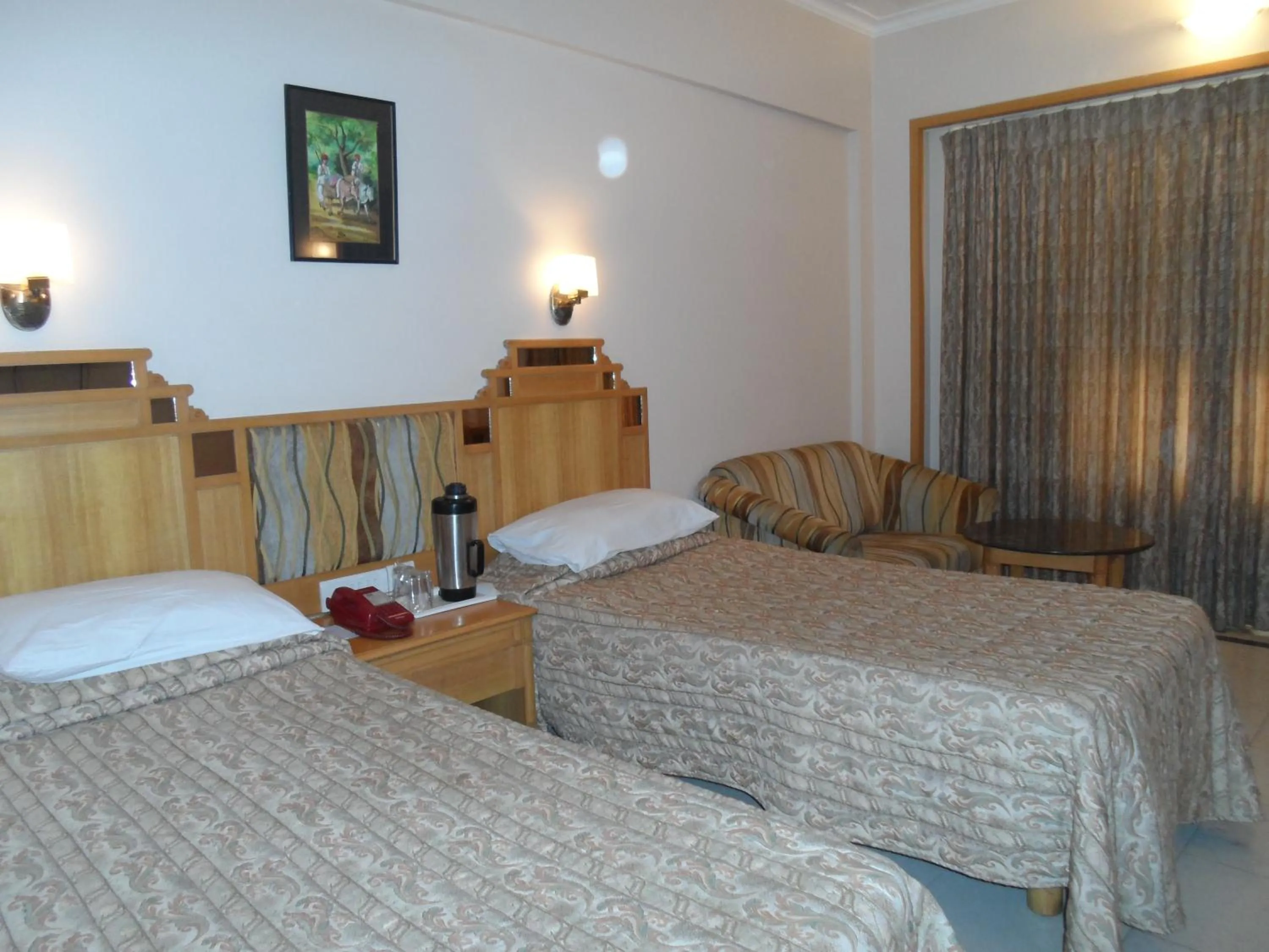 Bed in Hotel Kalyan Residency