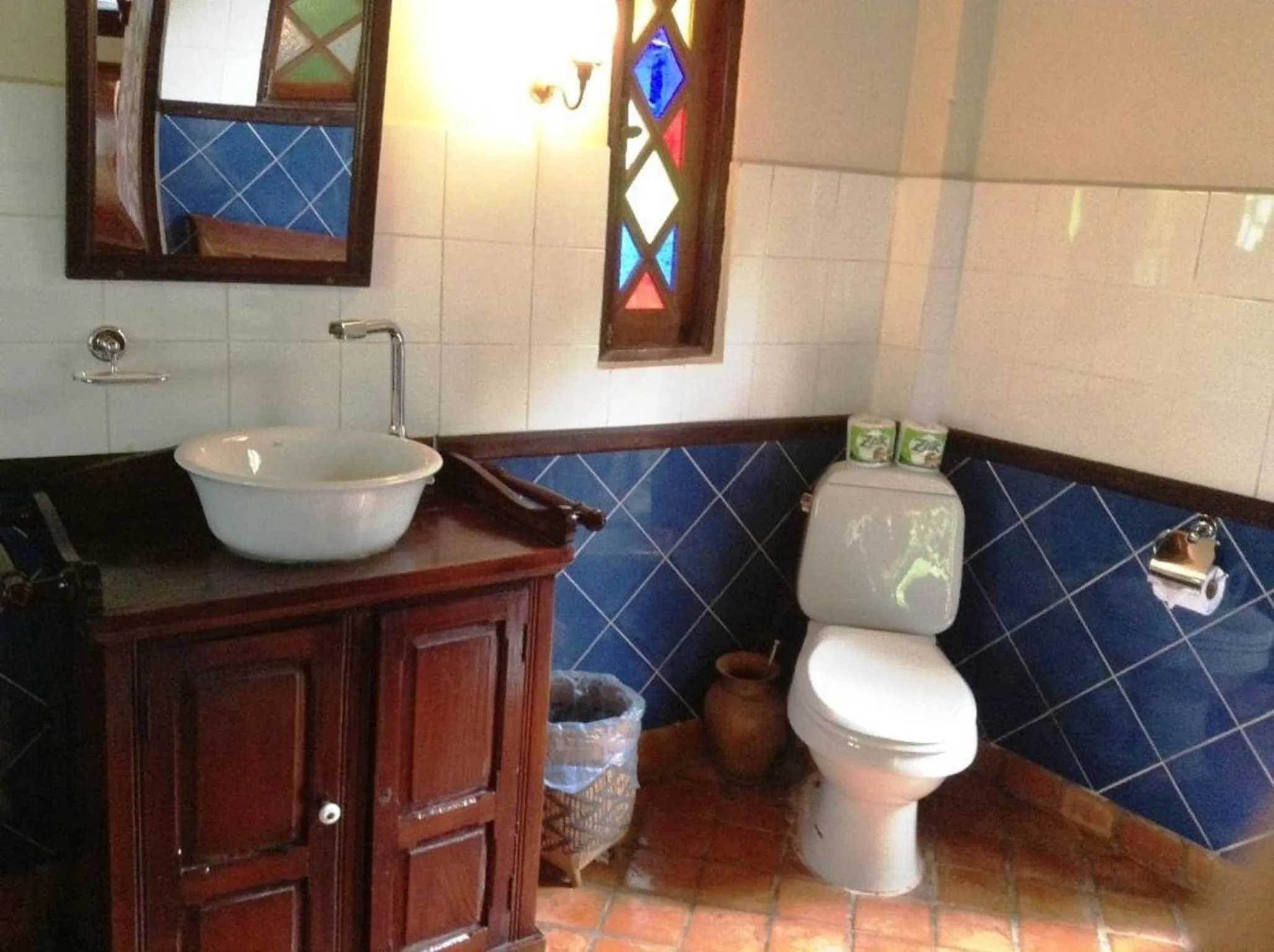 Bathroom in Lao Spirit Resort