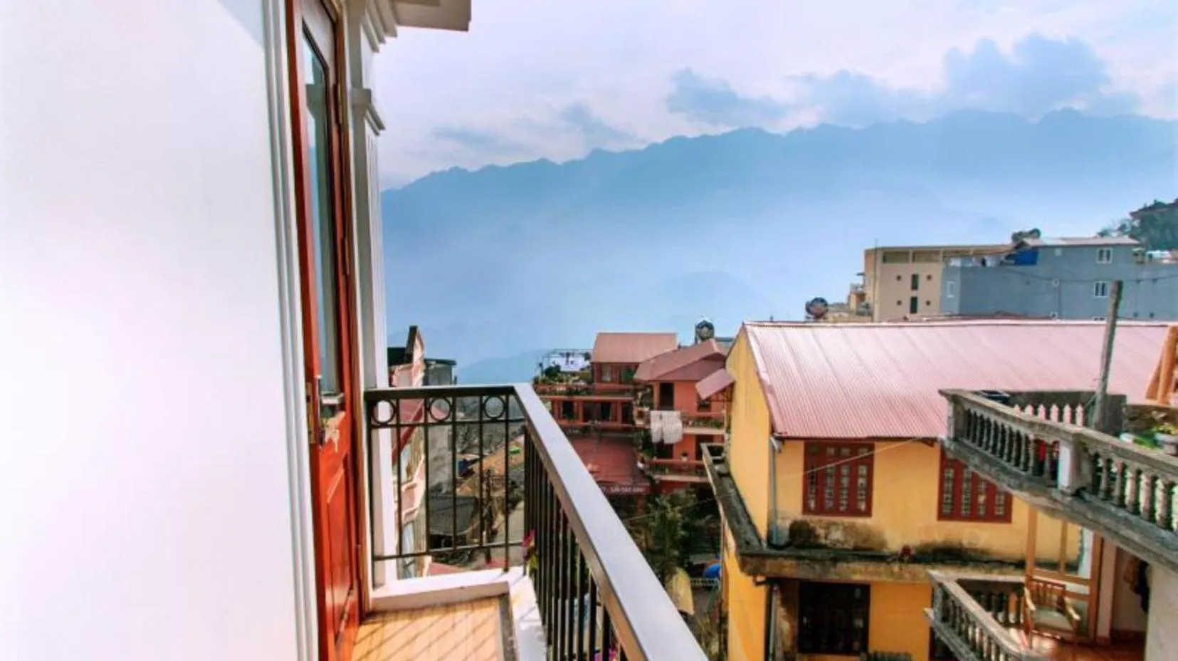 Mountain view in Heart Of Sapa Hotel