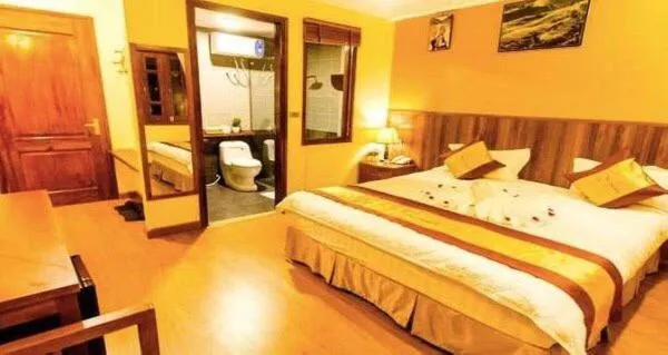 Photo of the whole room, Bed in Heart Of Sapa Hotel