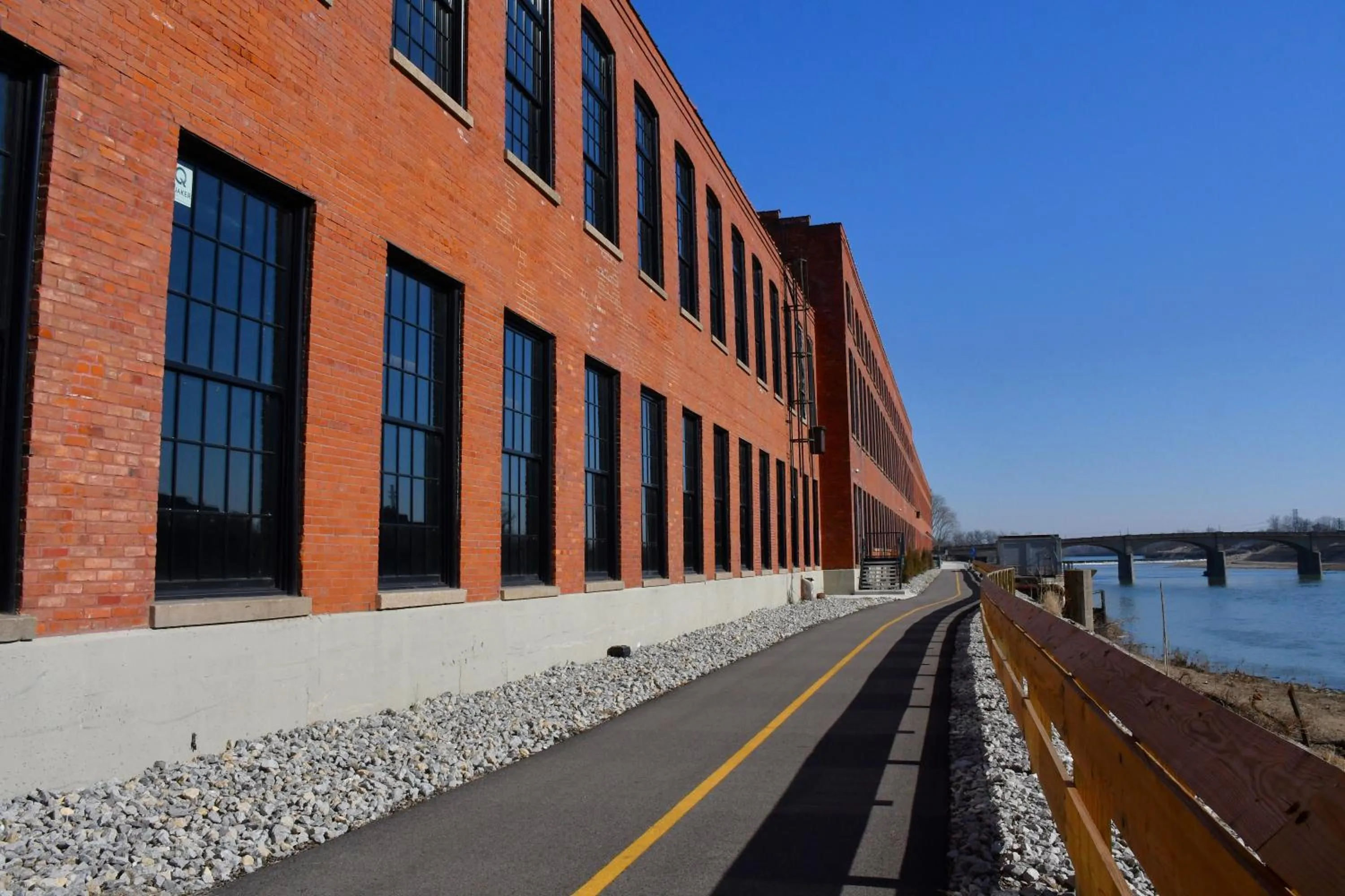 Hiking in The Warehouse Hotel at Champion Mill