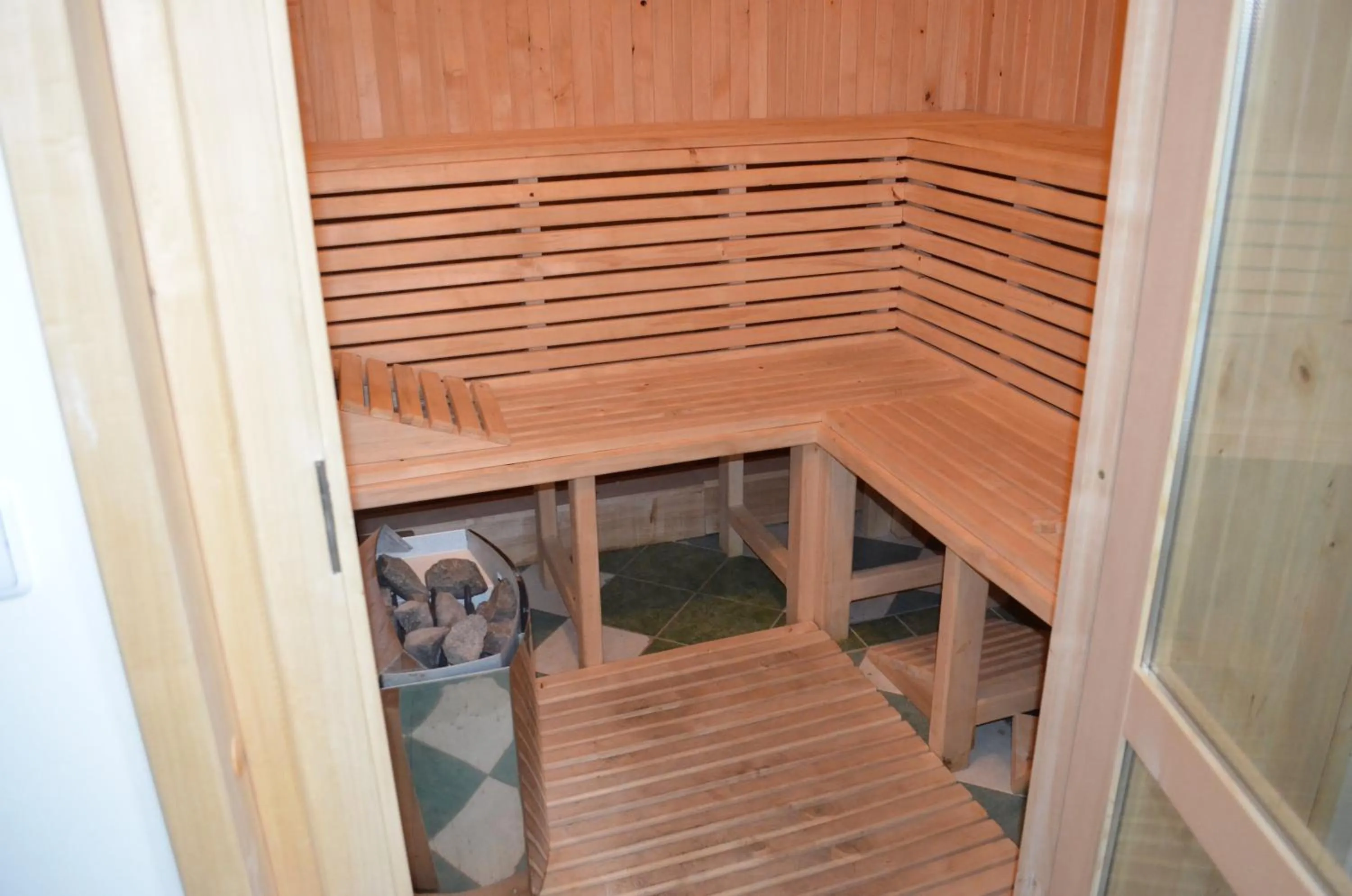 Sauna in Hotel Na Statku