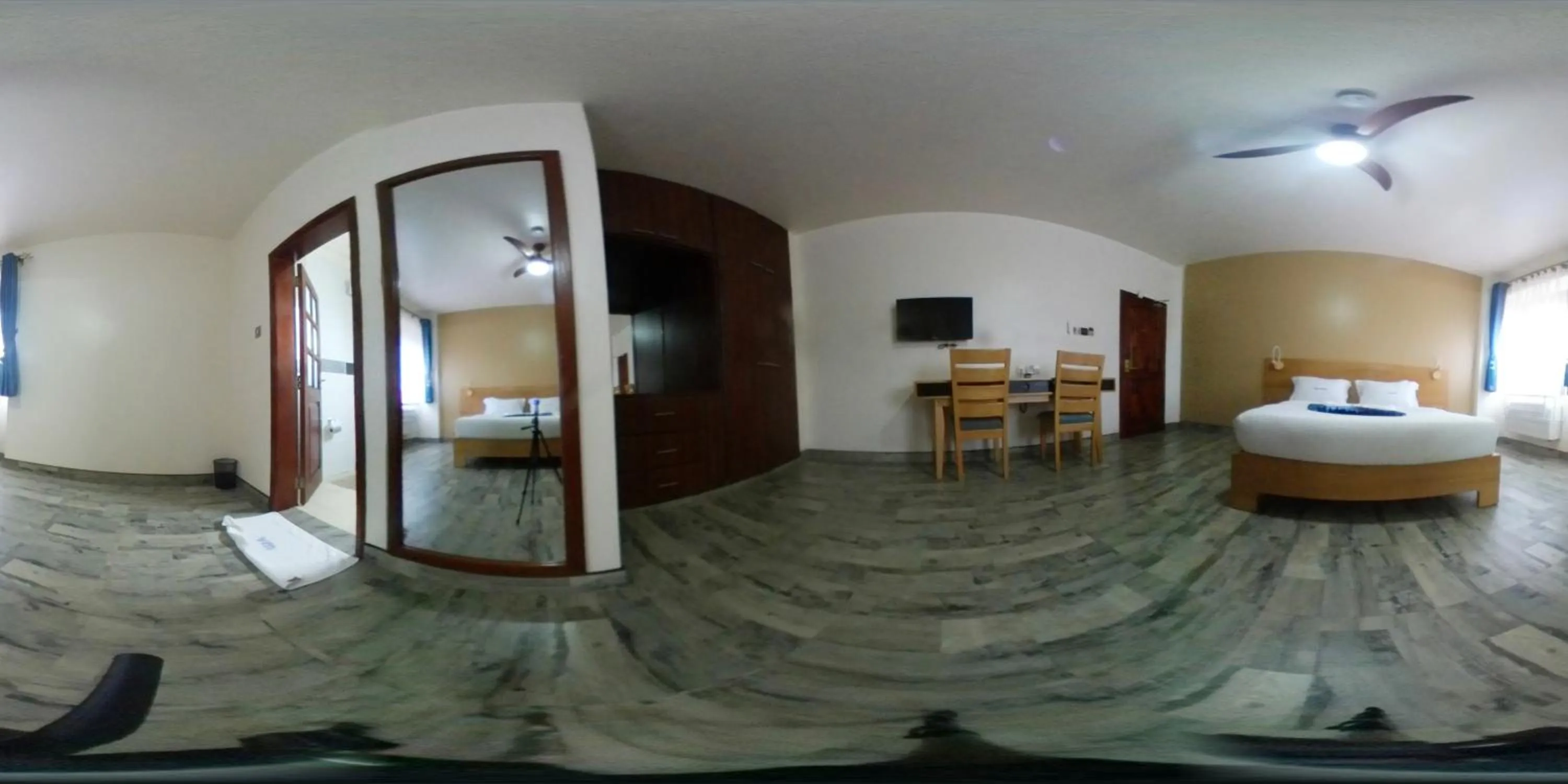 Bed in Victoria Mews Hotel