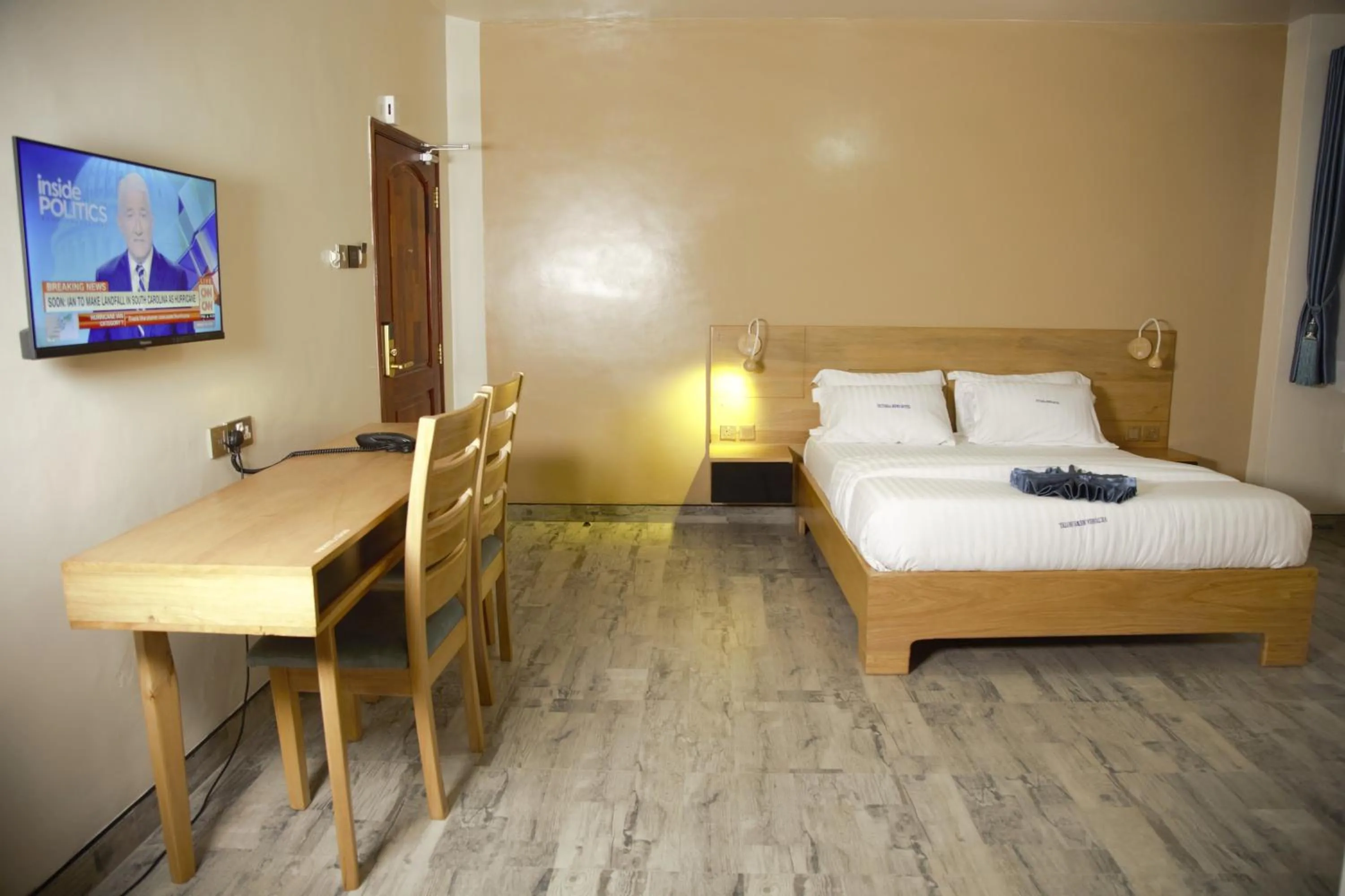 Bed in Victoria Mews Hotel