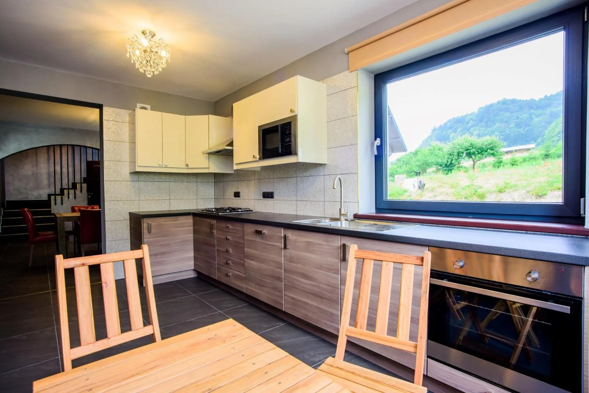 Communal kitchen in Otulina Park