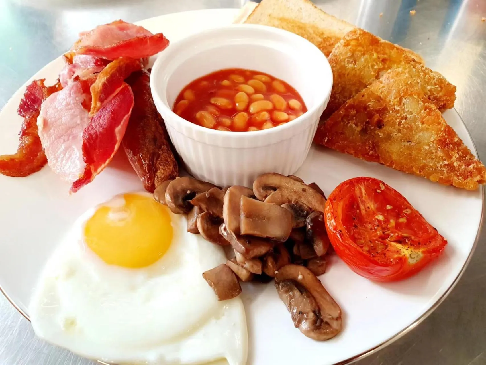 Breakfast in Drake Hotel Plymouth