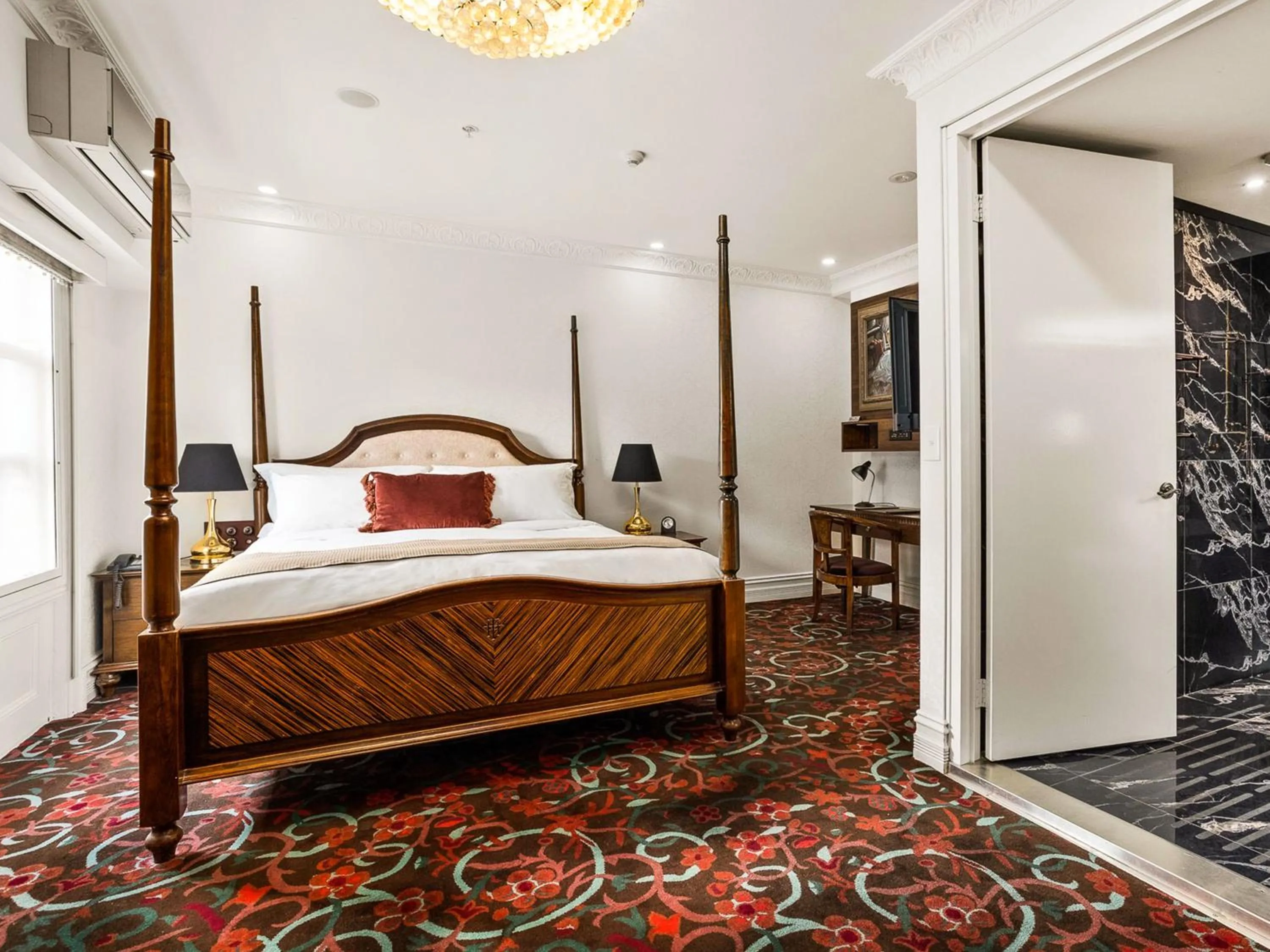 Bed in The Terrace Hotel