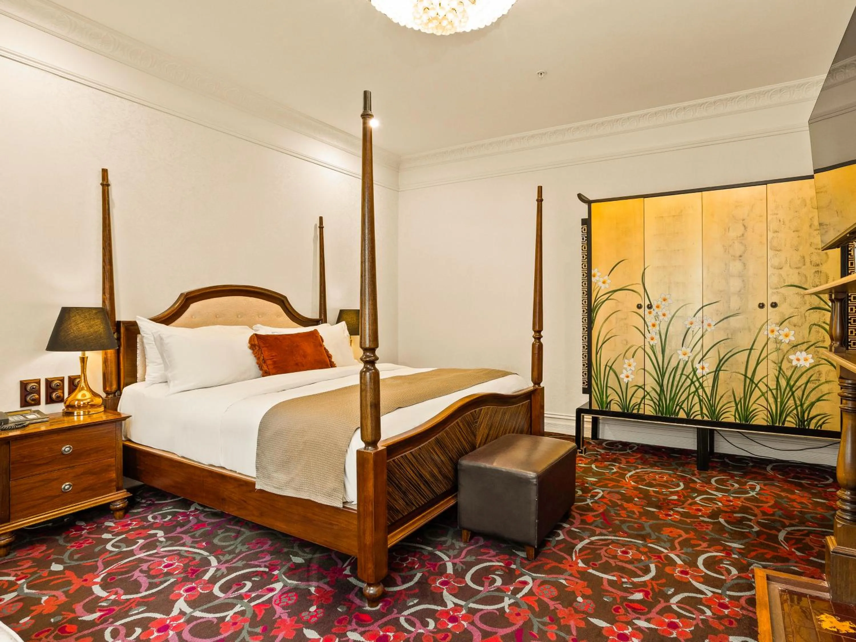 Bed in The Terrace Hotel