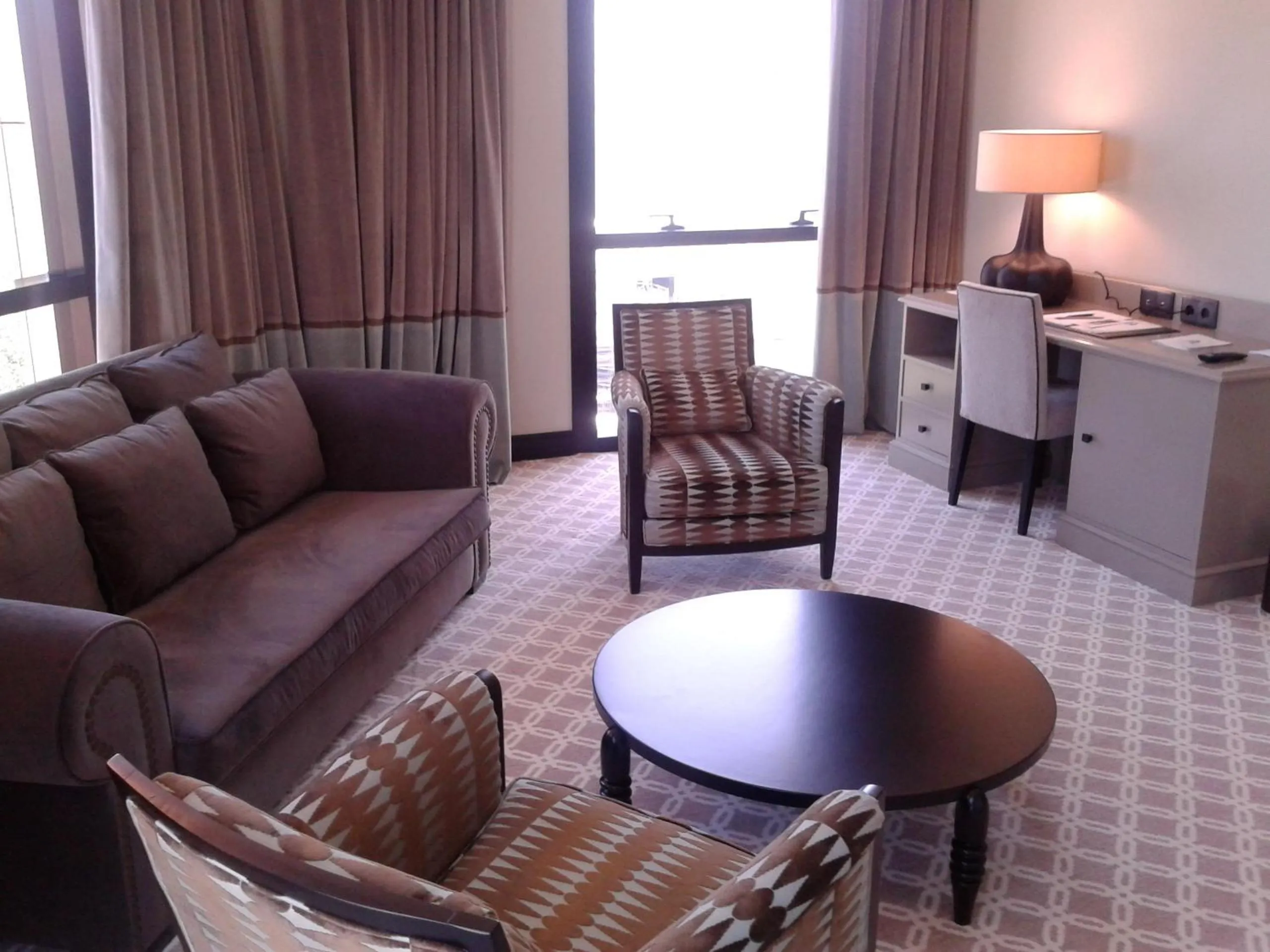 Seating area in Hotel Bahía