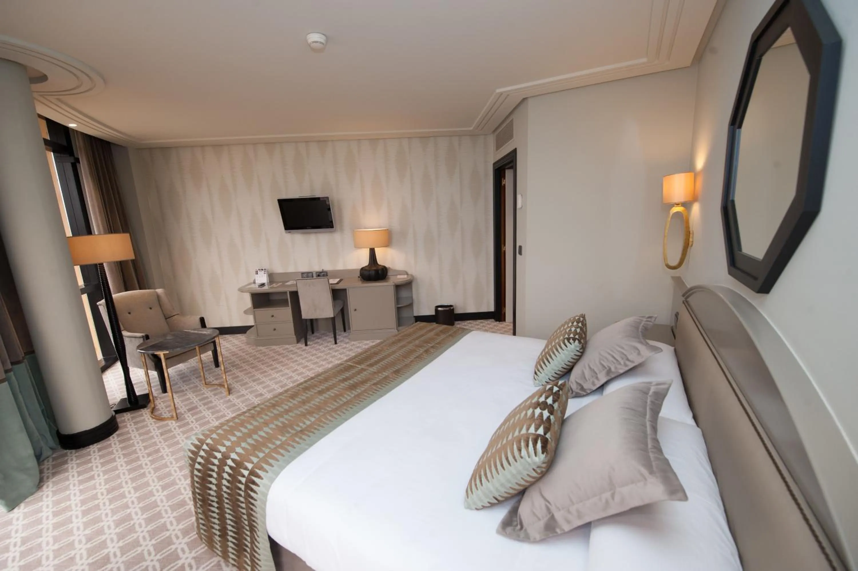 Bedroom, Bed in Hotel Bahía