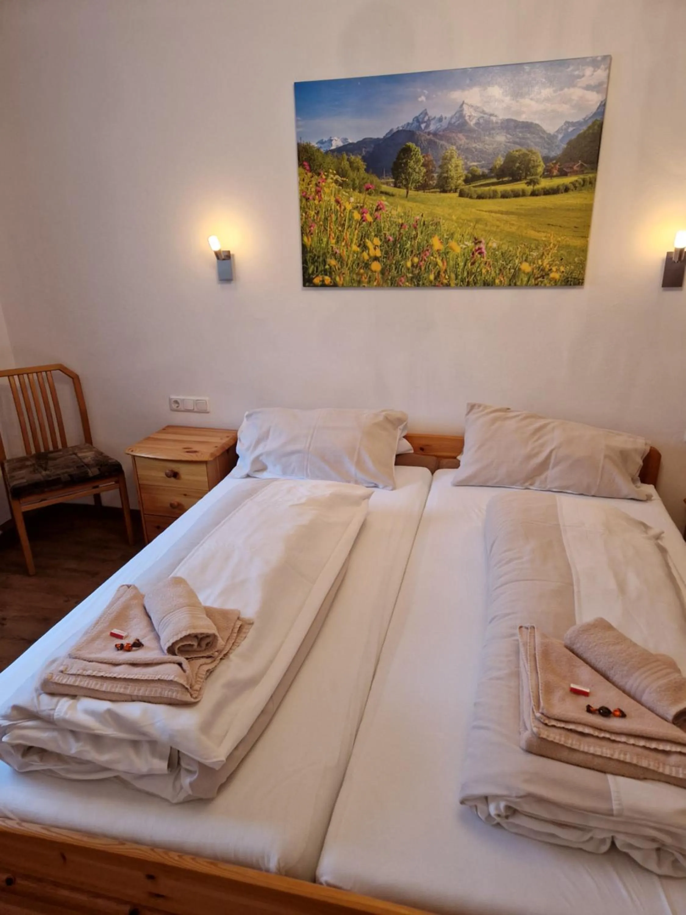Bed in Gasthof Post