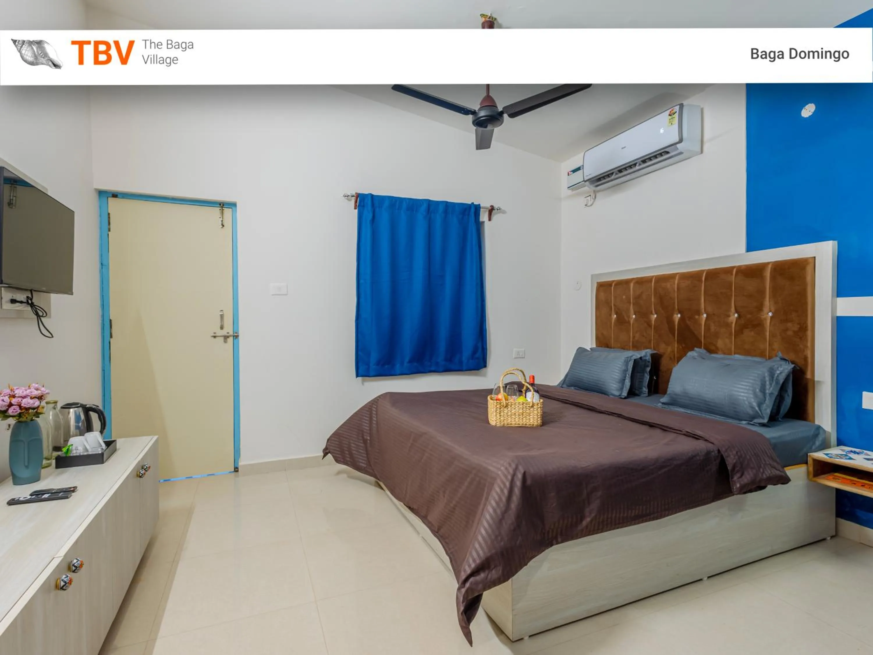 Bed in The Baga Domingo's- 50 Mtrs From the Baga Beach