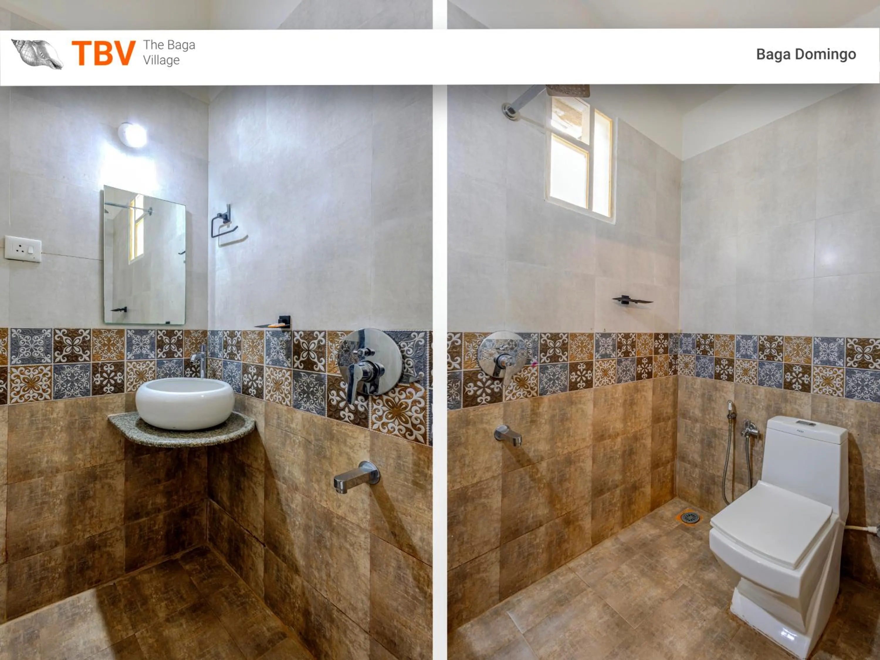 Shower in The Baga Domingo's- 50 Mtrs From the Baga Beach