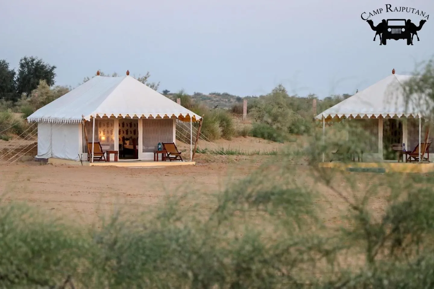 Family in Camp Rajputana