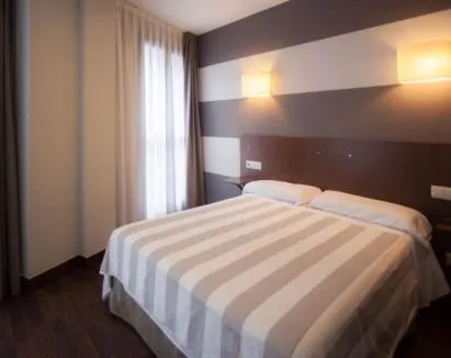 Bed in Hotel Silken Sirimiri
