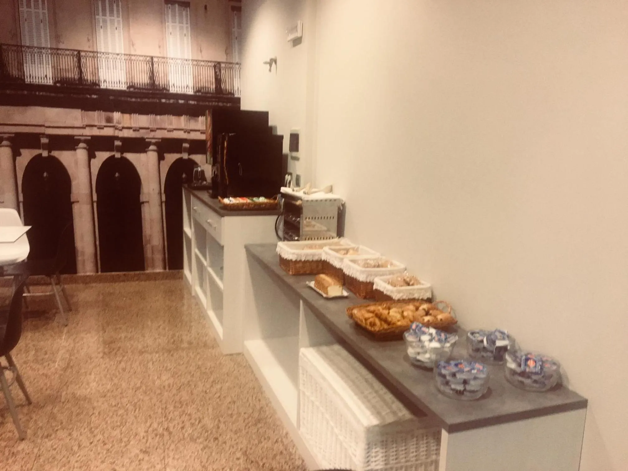 Buffet breakfast in Hotel Silken Sirimiri