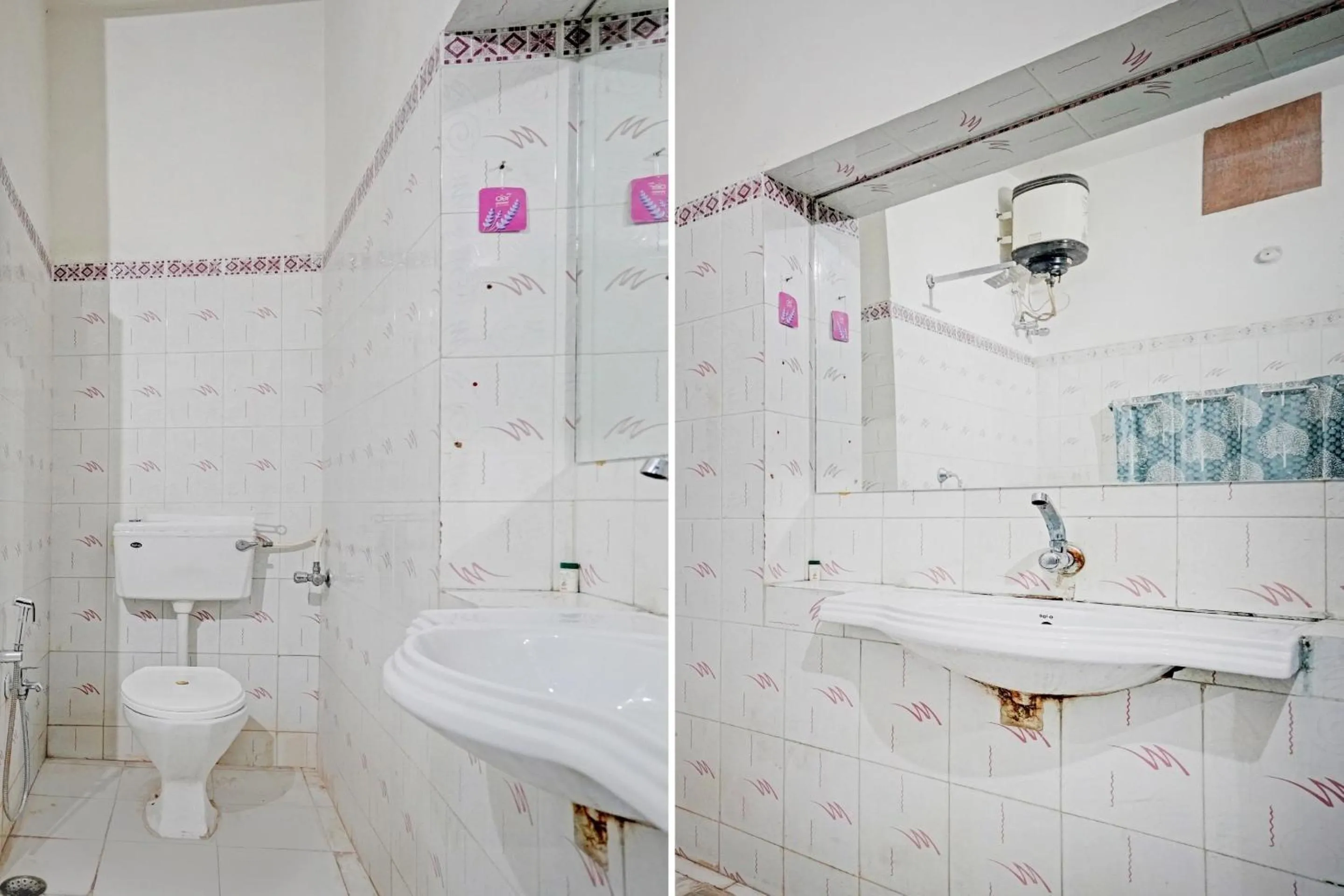 Bathroom in Hotel O BlackBull