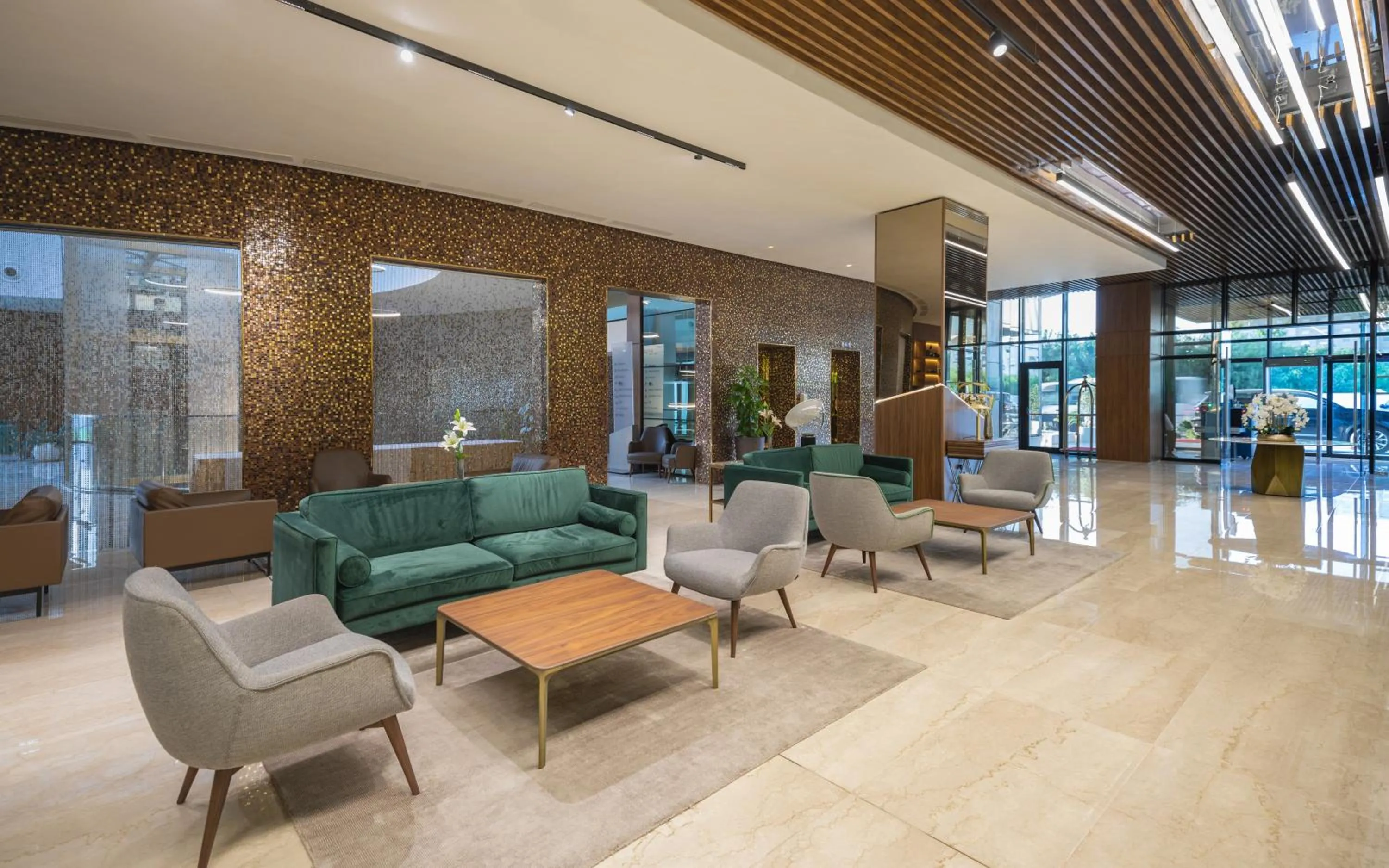 Seating area in Hotel Royal ASBU Tunis