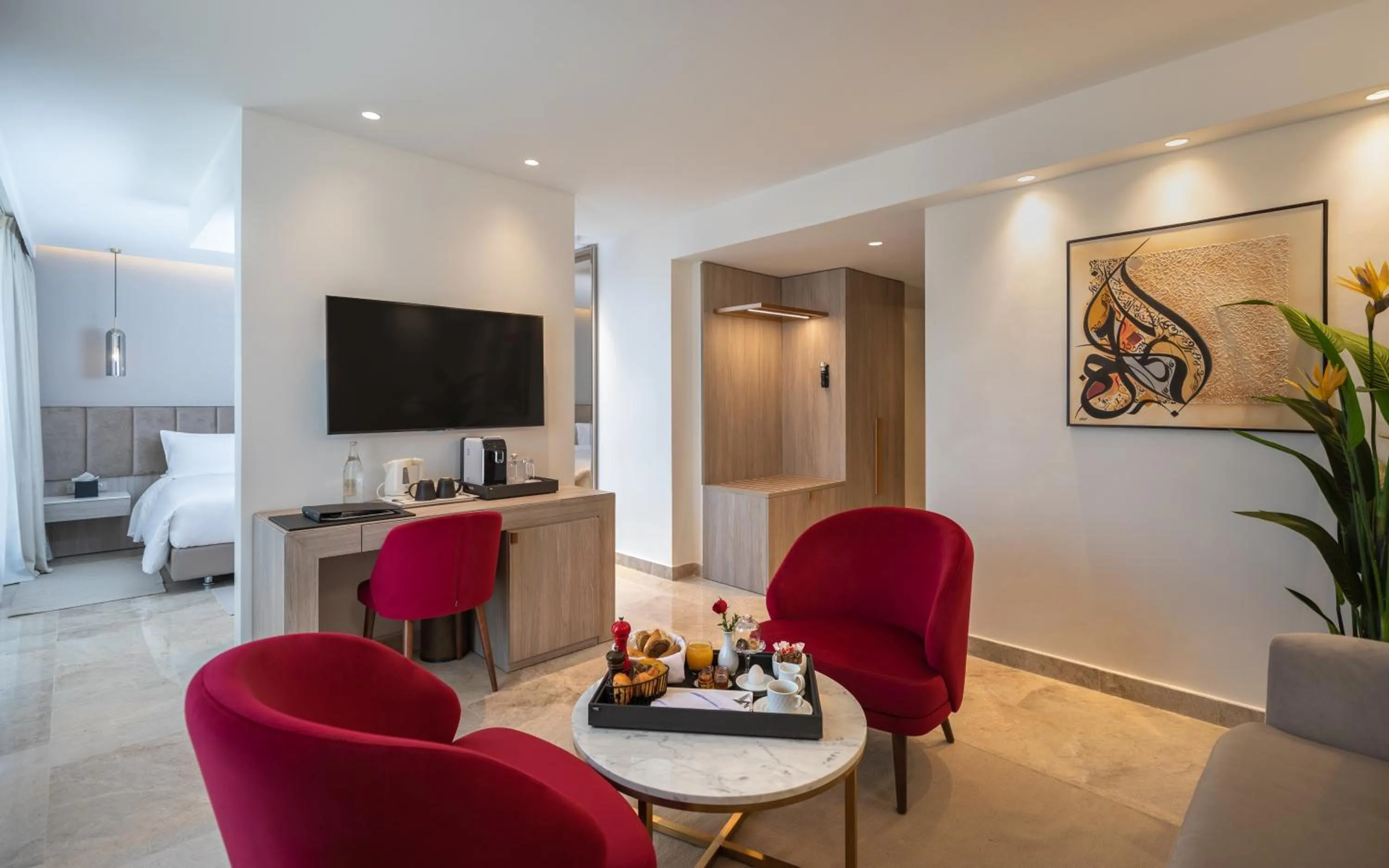 Living room in Hotel Royal ASBU Tunis