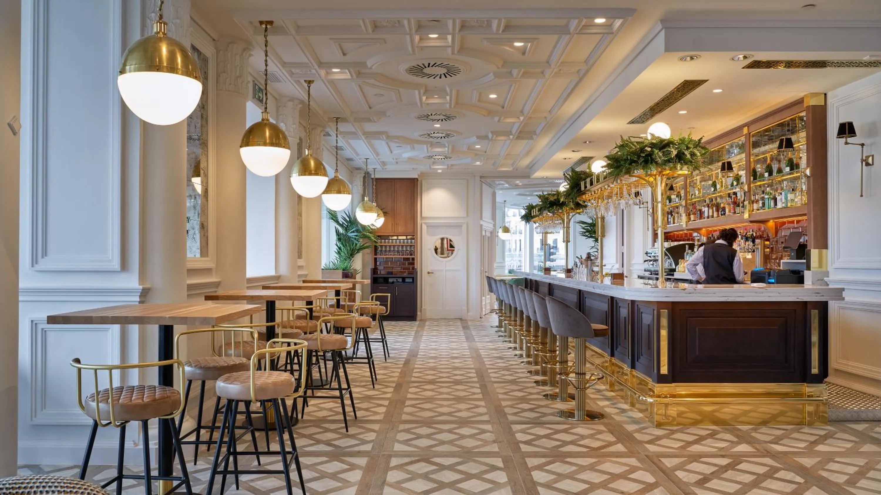 Lounge or bar in Hotel de Londres y de Inglaterra