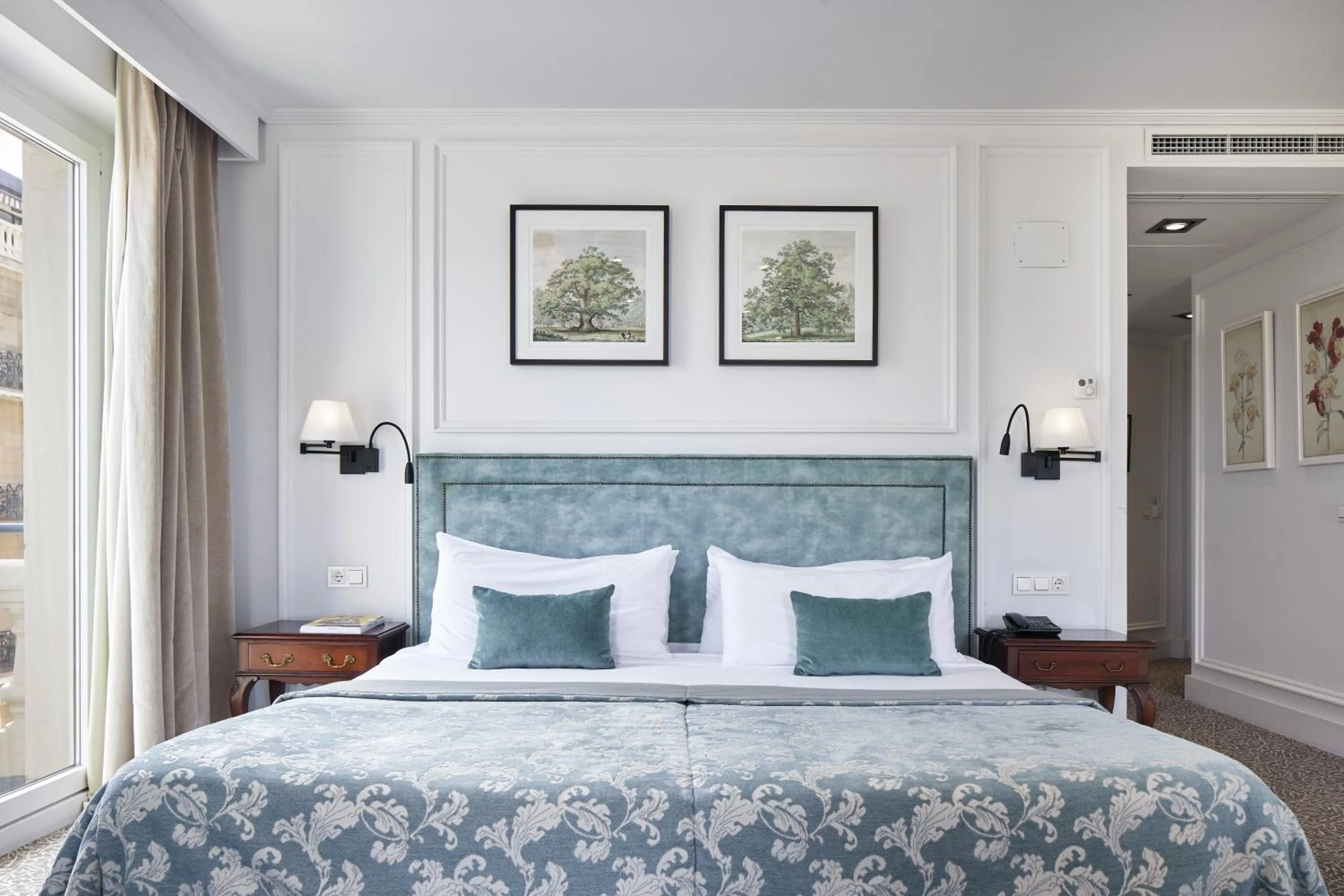 Bed in Hotel de Londres y de Inglaterra