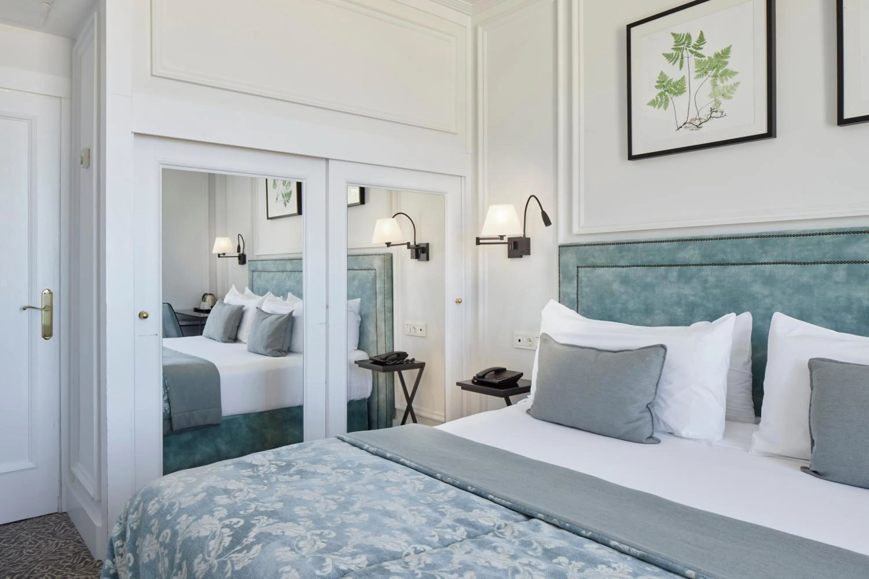 Bed in Hotel de Londres y de Inglaterra