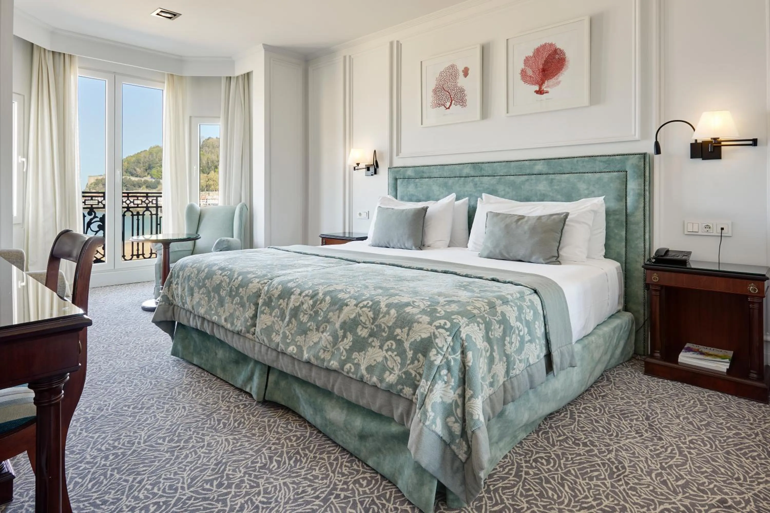 Bed in Hotel de Londres y de Inglaterra