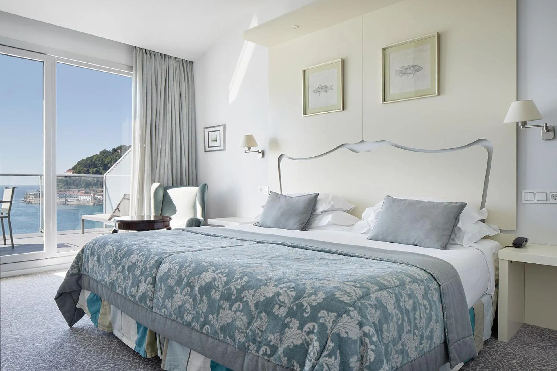 Bed in Hotel de Londres y de Inglaterra