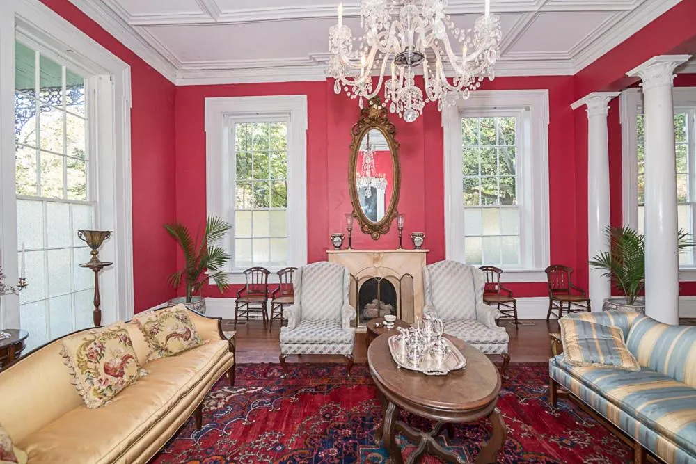 Seating area in The Duff Green Mansion