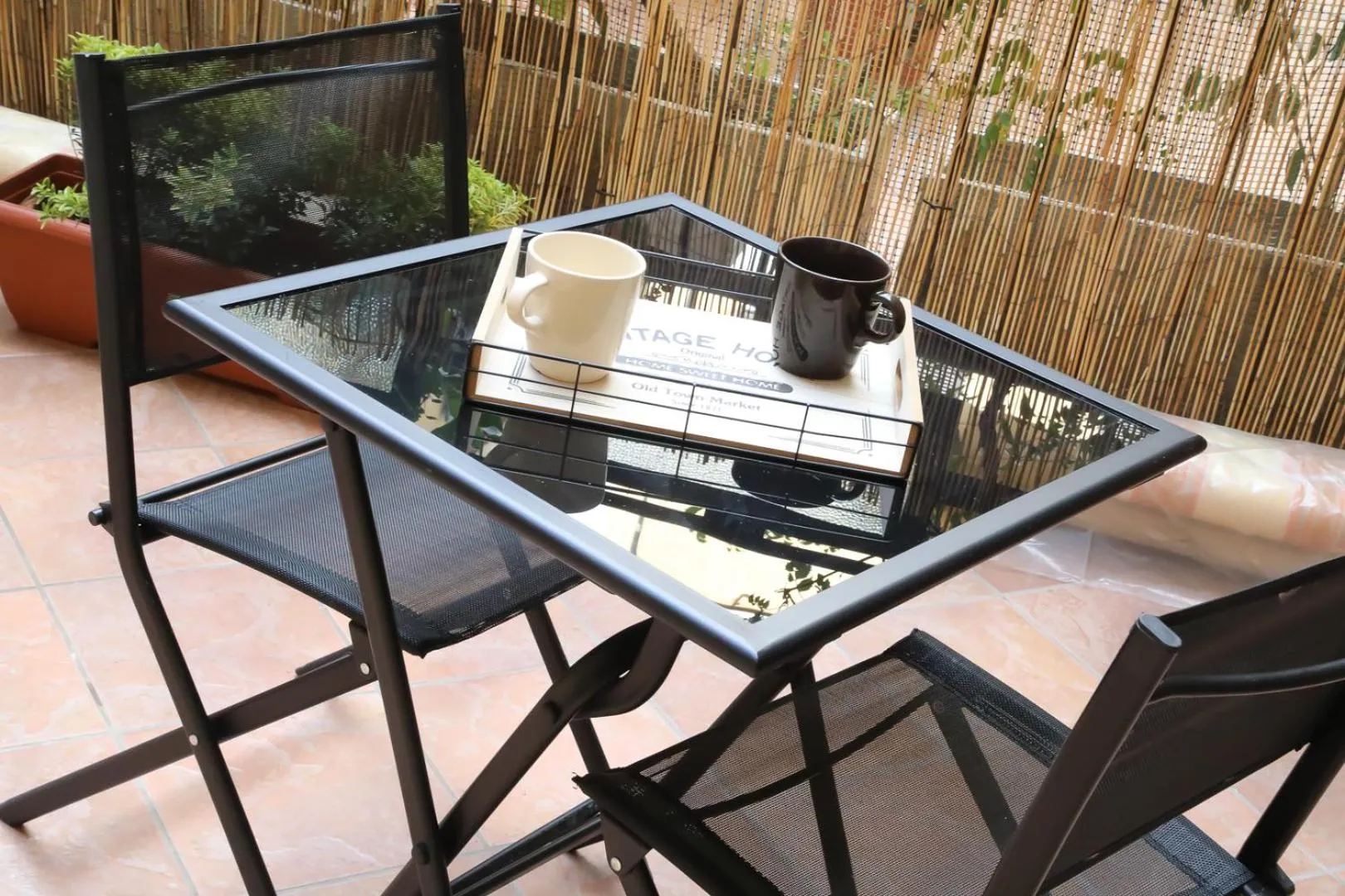 Patio in Cinemovie Guesthouse