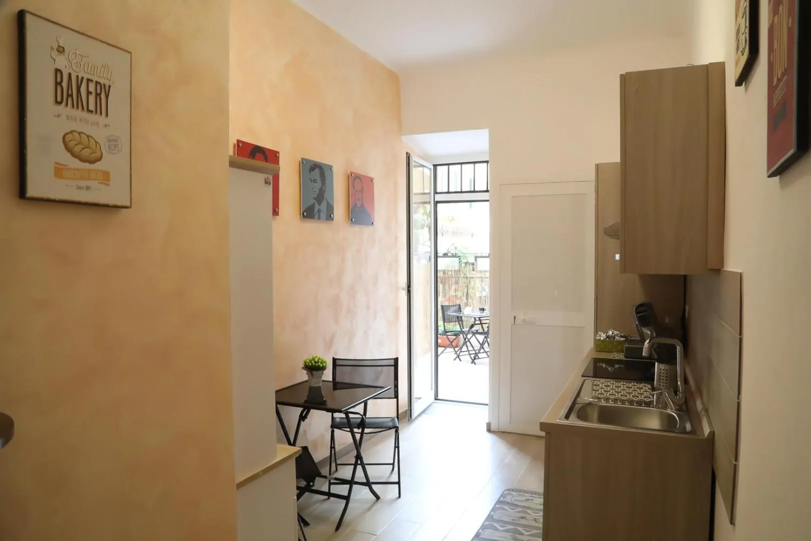 Kitchen or kitchenette in Cinemovie Guesthouse