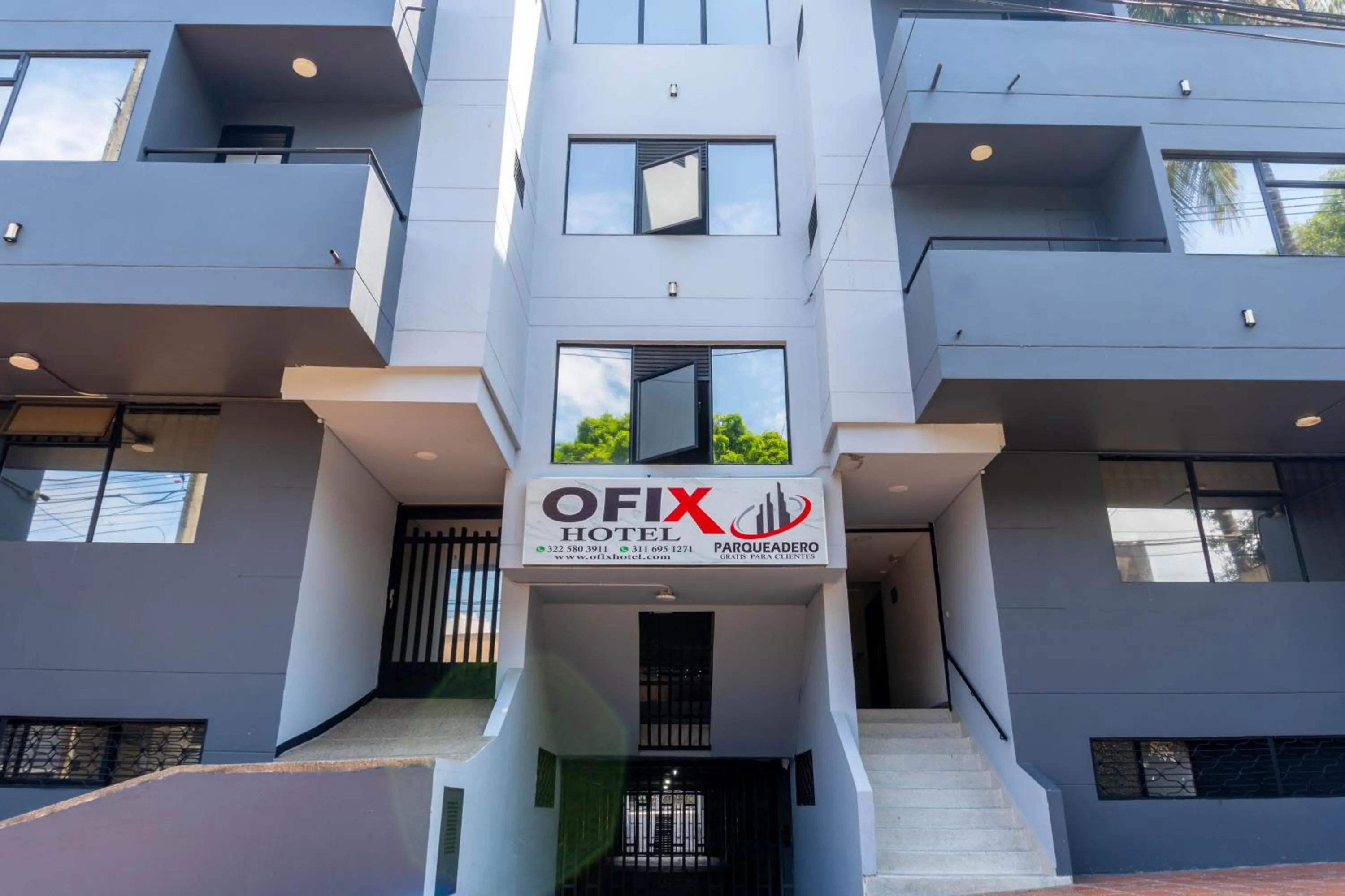 Property building in Hotel Ofix
