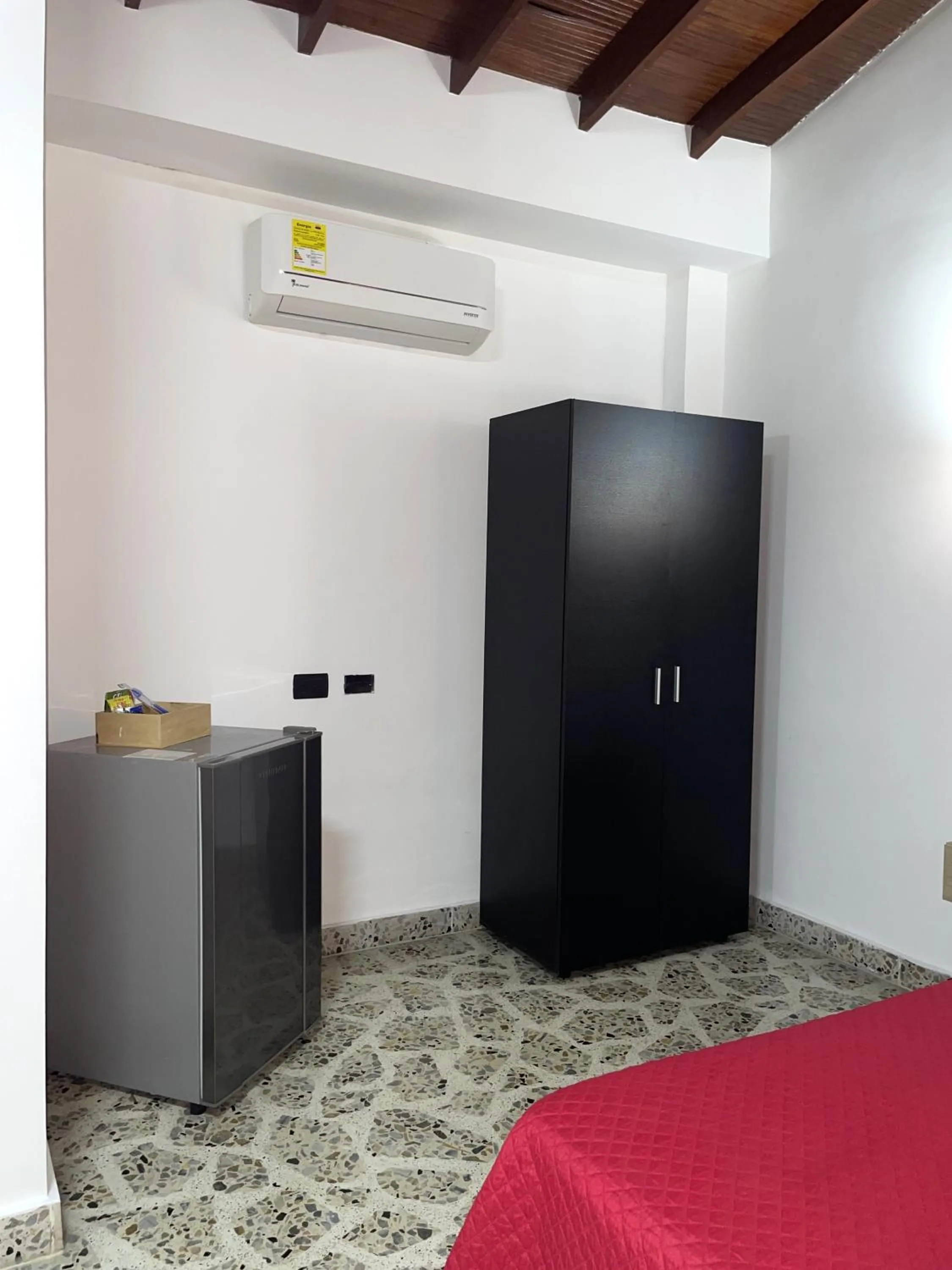 wardrobe, Bed in Hotel Ofix