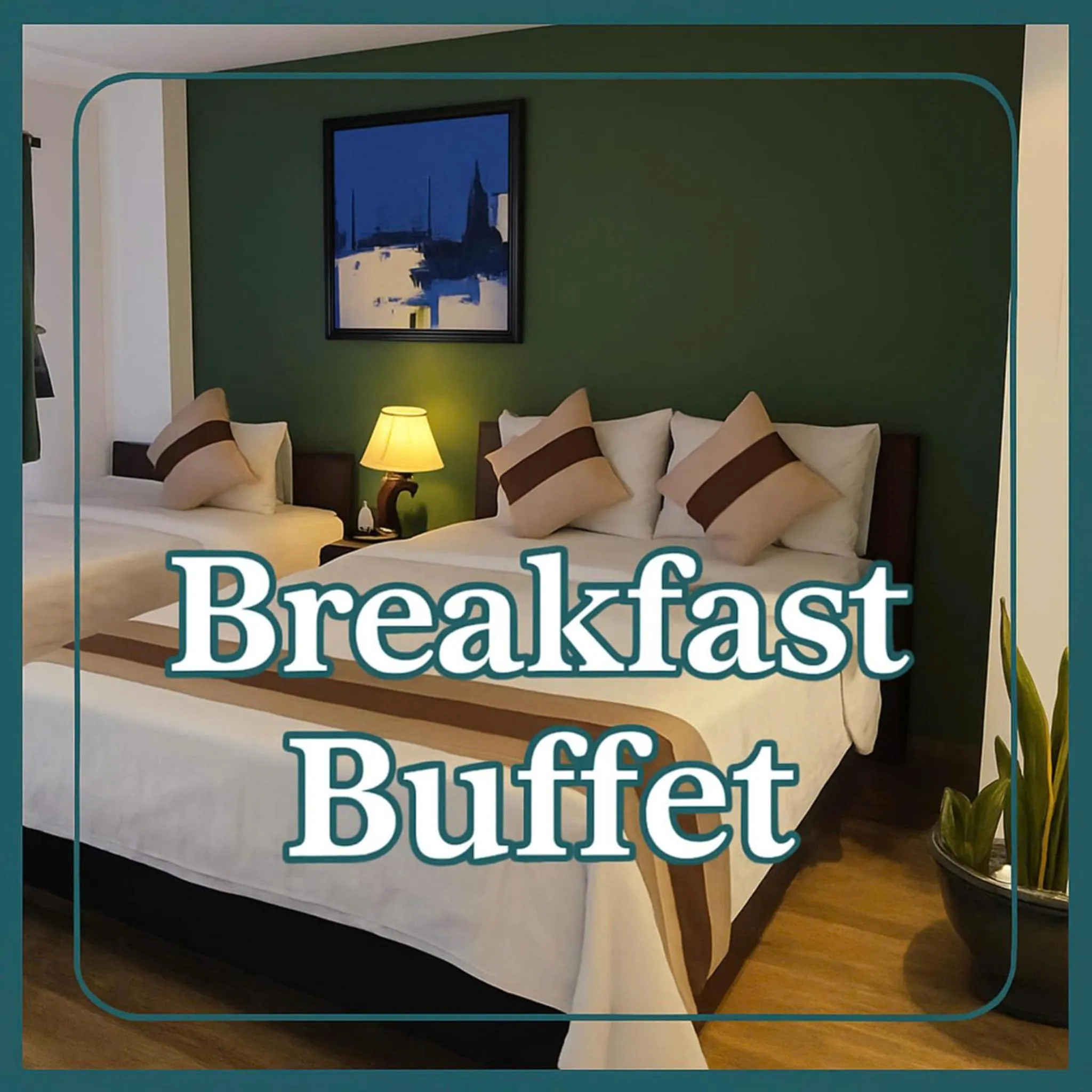 Bed in The 1- Tony saigon Hotel