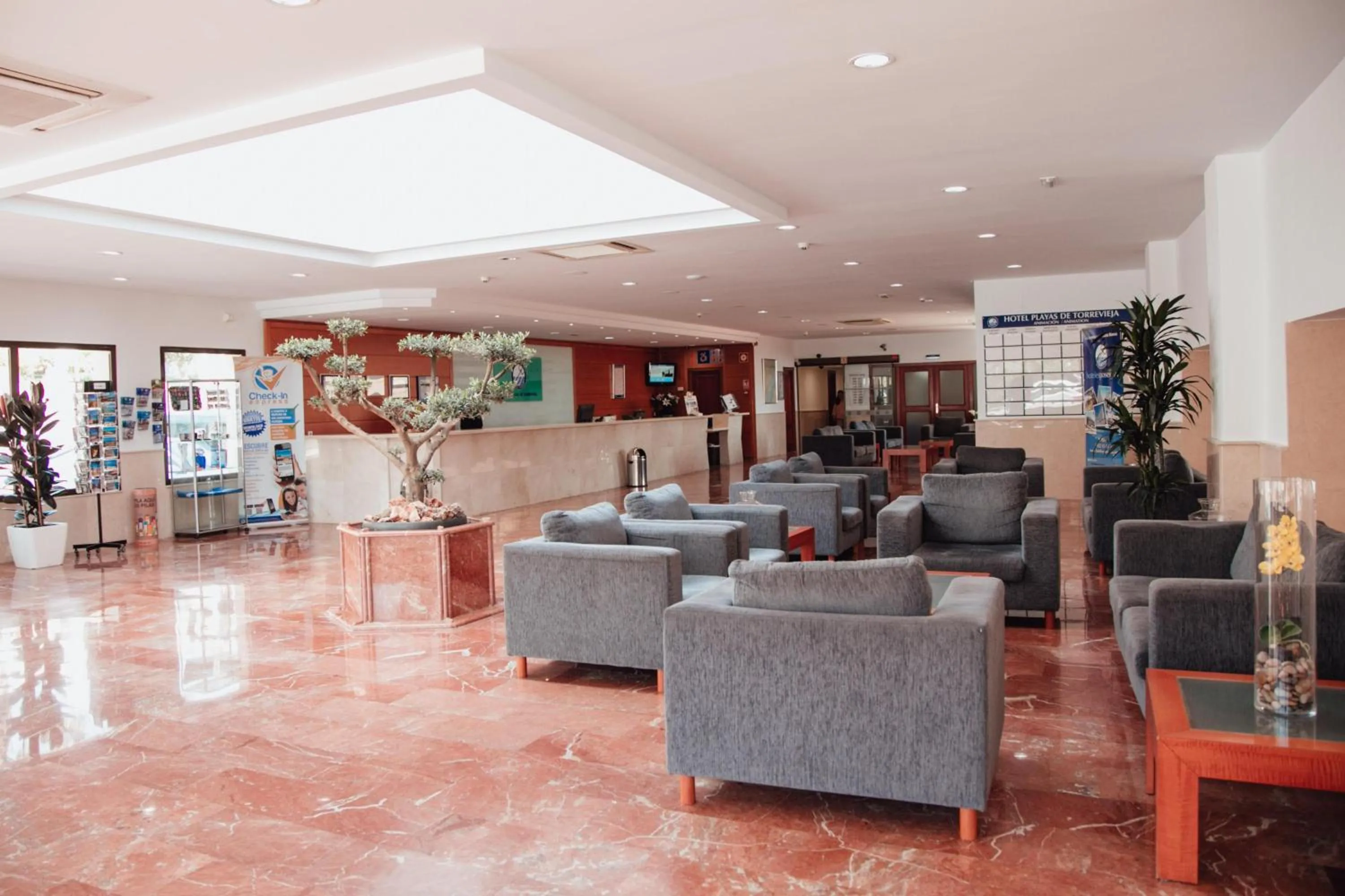 Lobby or reception in Hotel Playas de Torrevieja