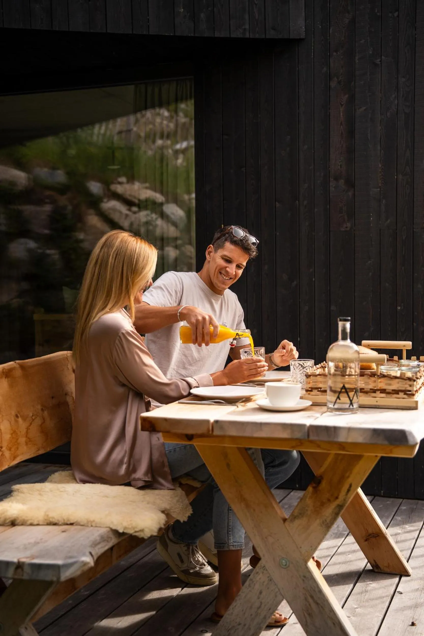 Breakfast in Amus Chalets Dolomites - Luxury Chalets South Tyrol