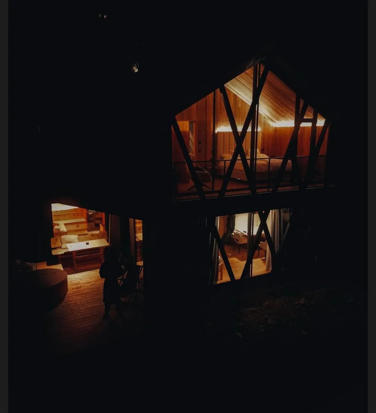 Bed in Amus Chalets Dolomites - Luxury Chalets South Tyrol