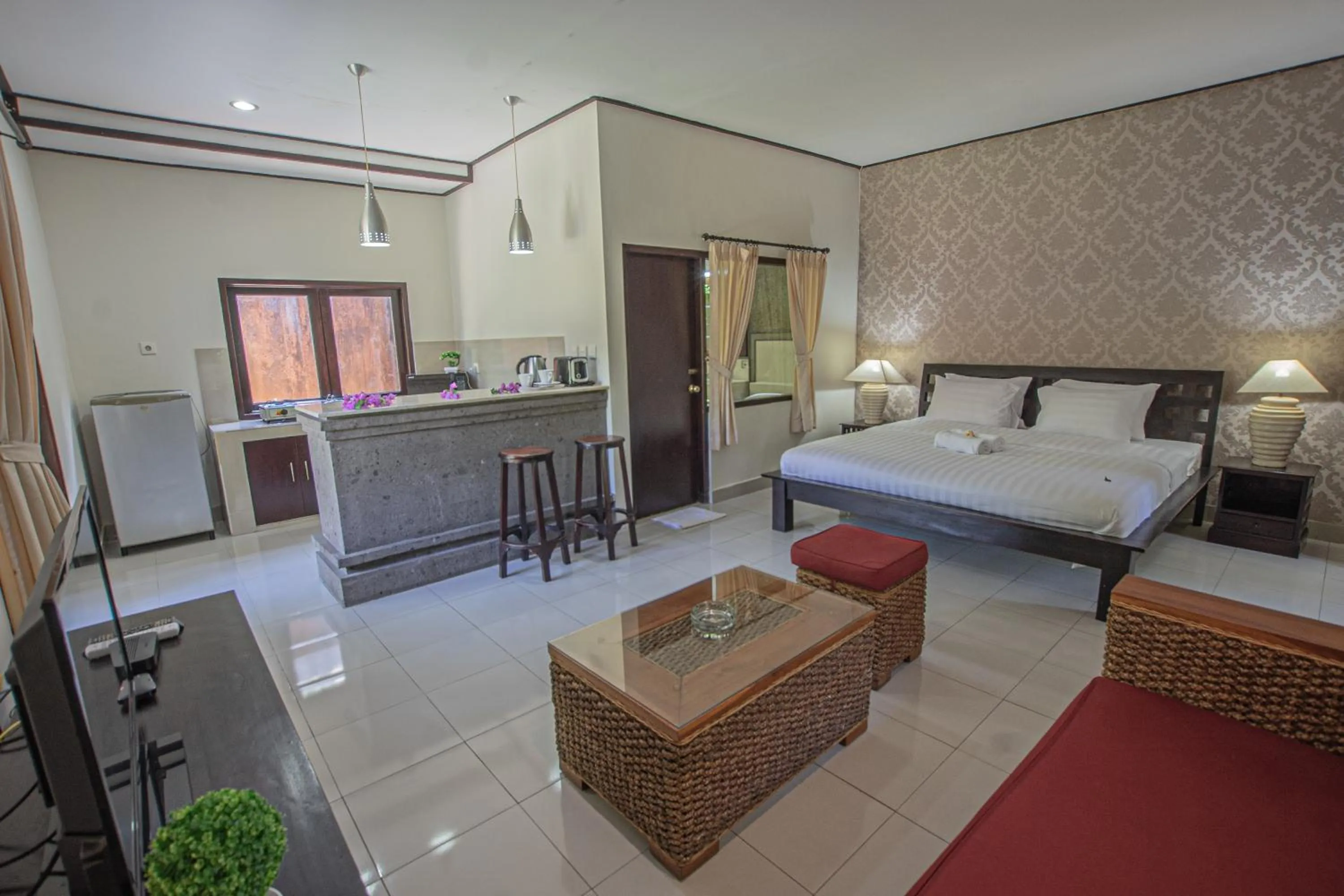 Photo of the whole room, Bed in Panorama Cottages I