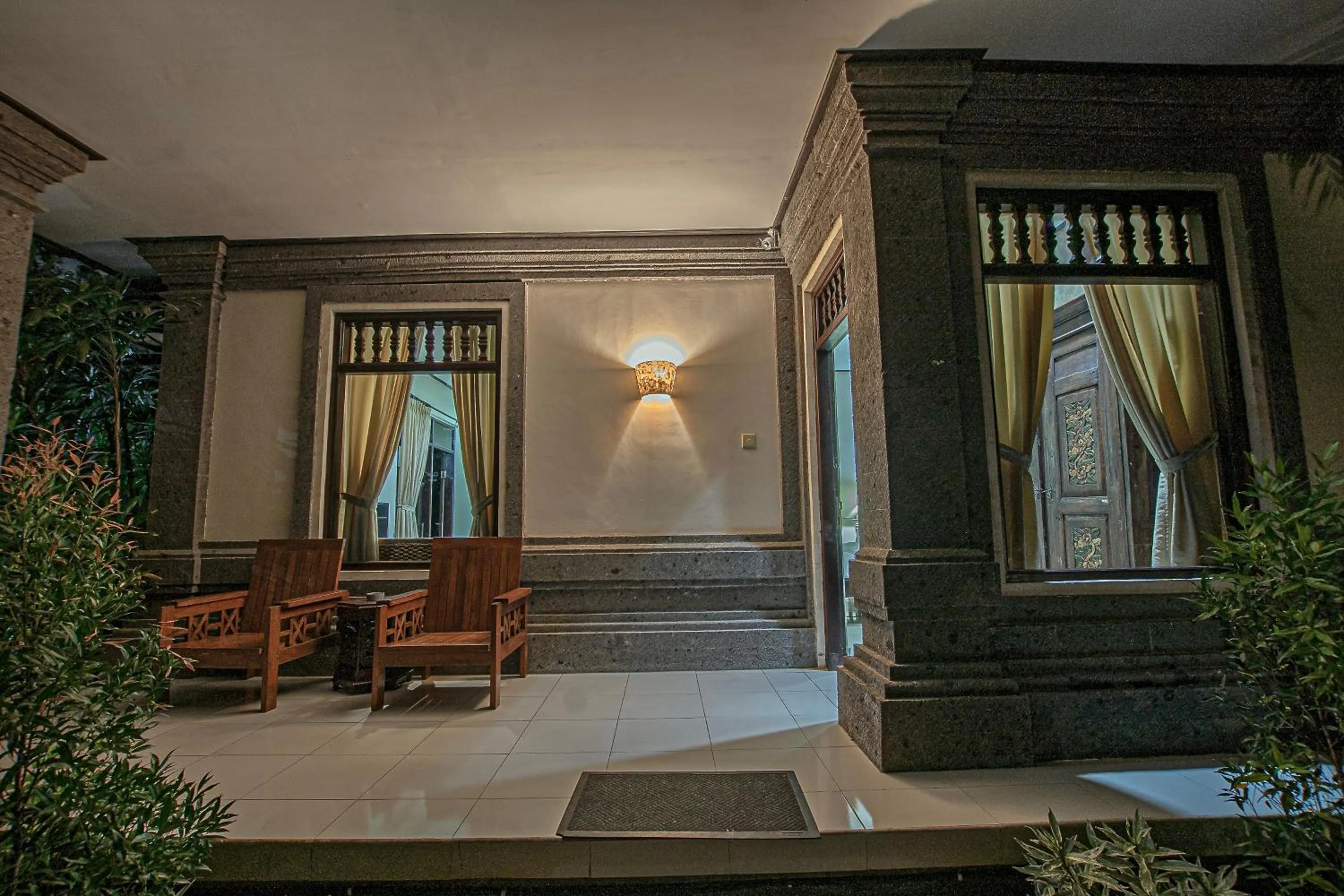 Patio in Panorama Cottages I