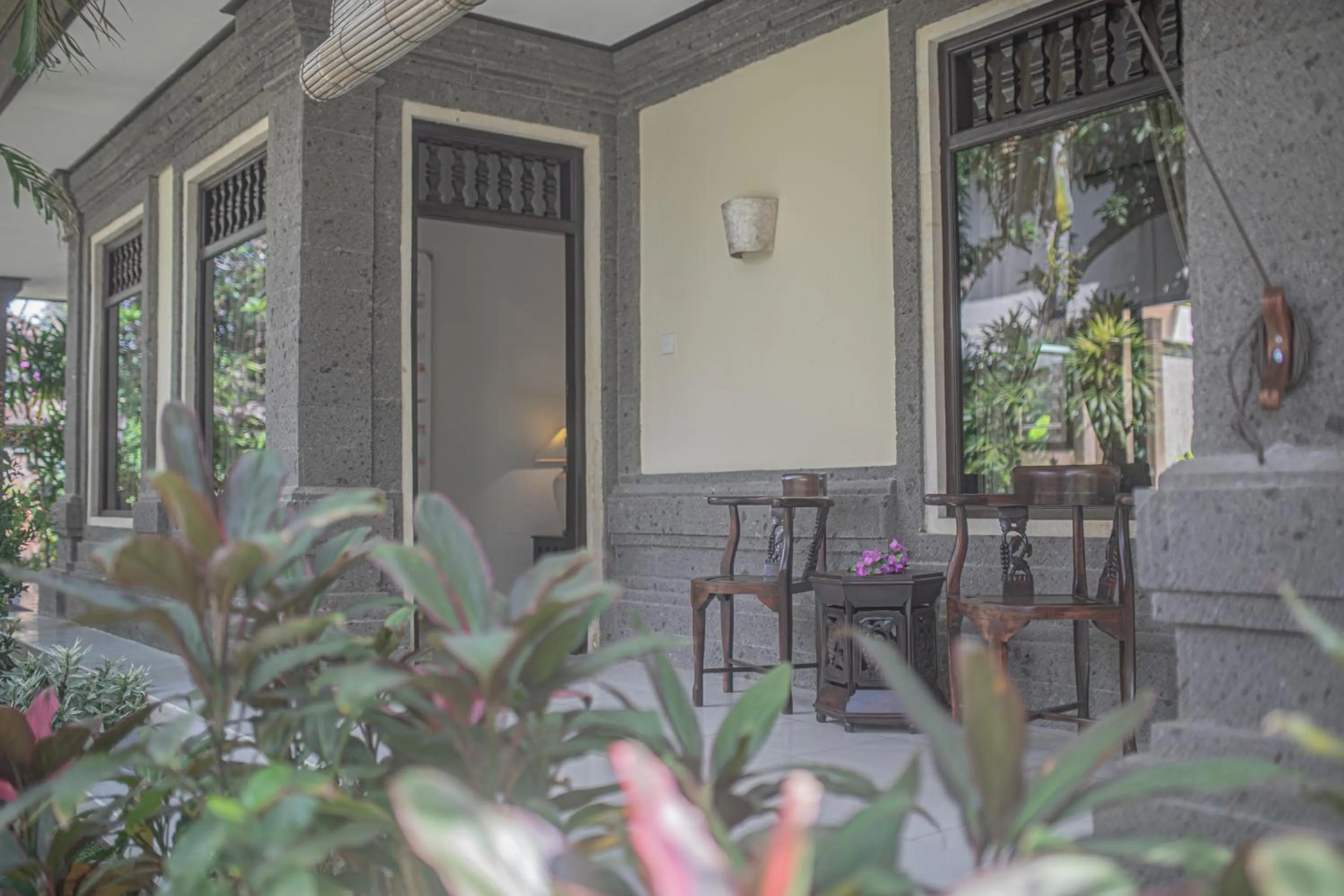 Patio in Panorama Cottages I