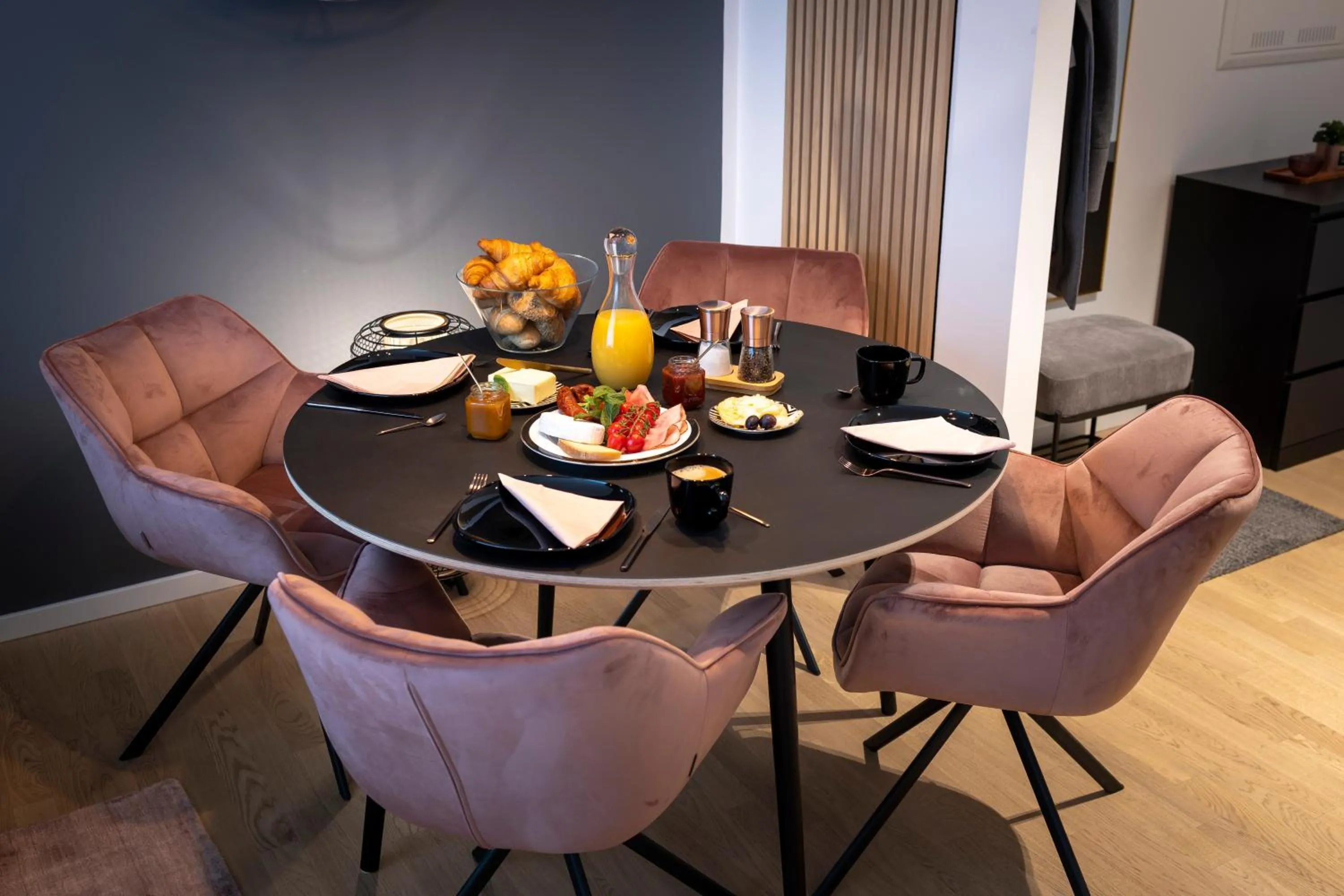 Living room in Pure Berlin Apartments - Luxury at Pure Living in City Center