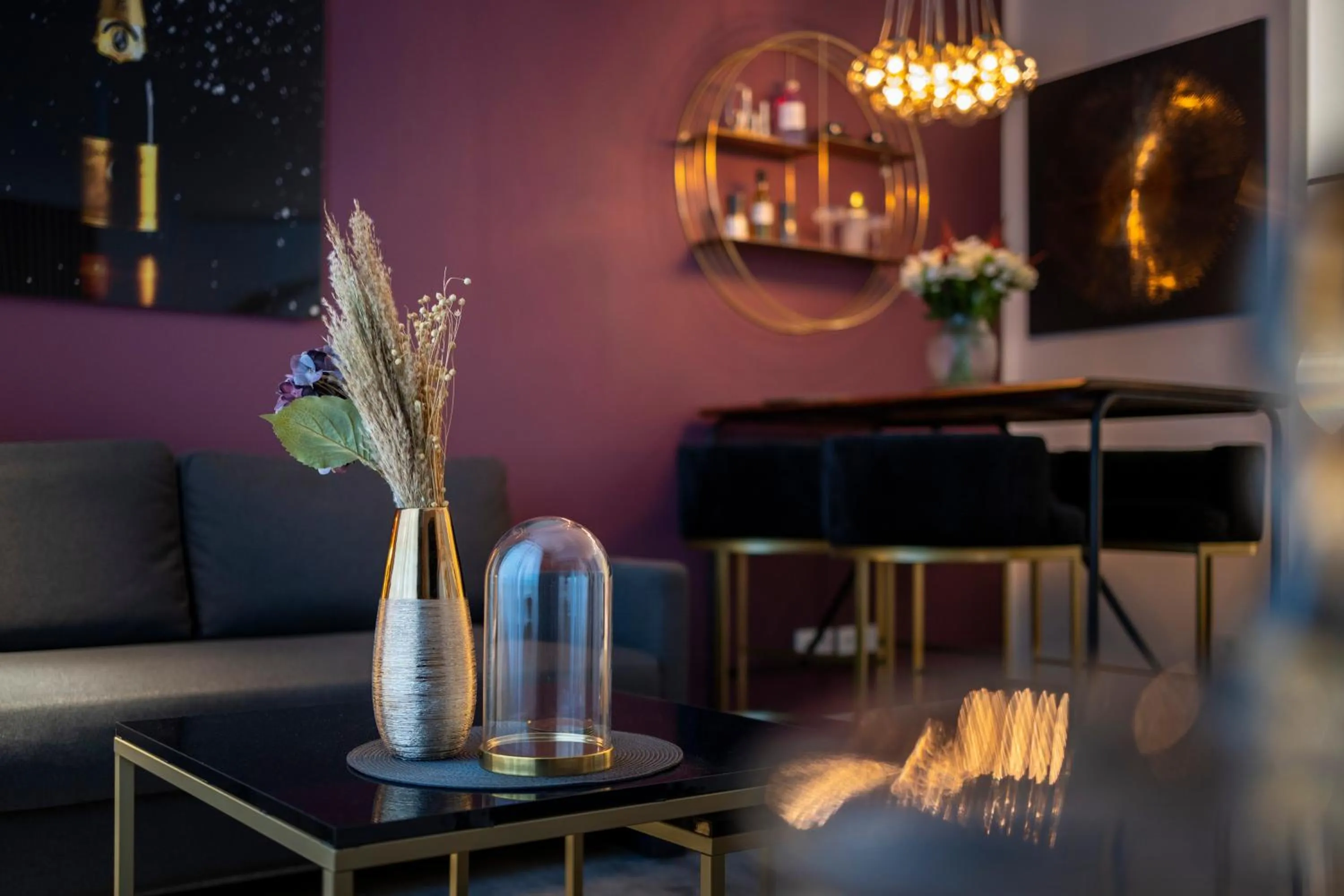 Living room in Pure Berlin Apartments - Luxury at Pure Living in City Center