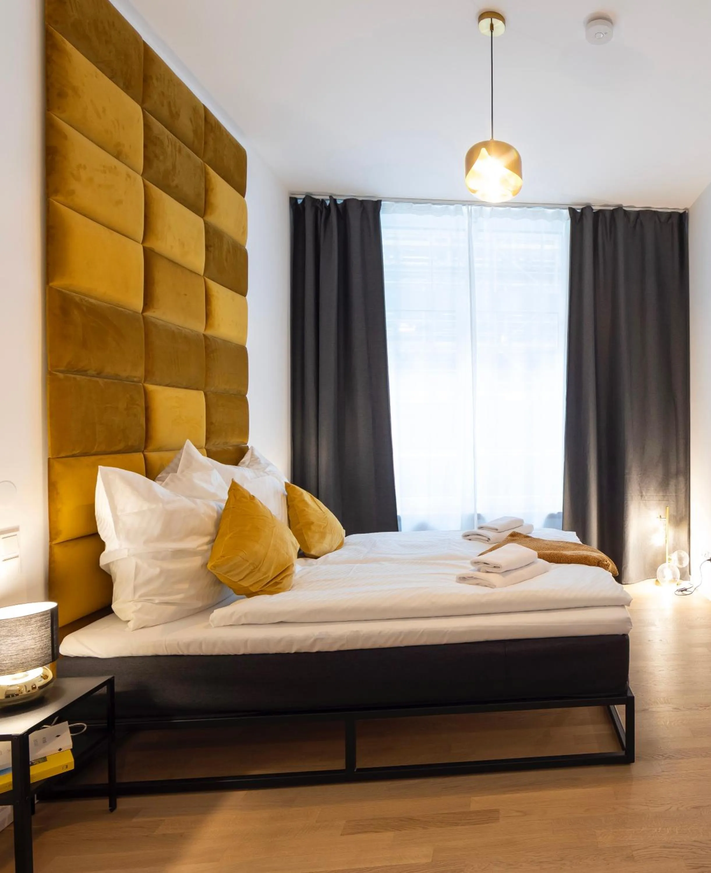 Bed in Pure Berlin Apartments - Luxury at Pure Living in City Center