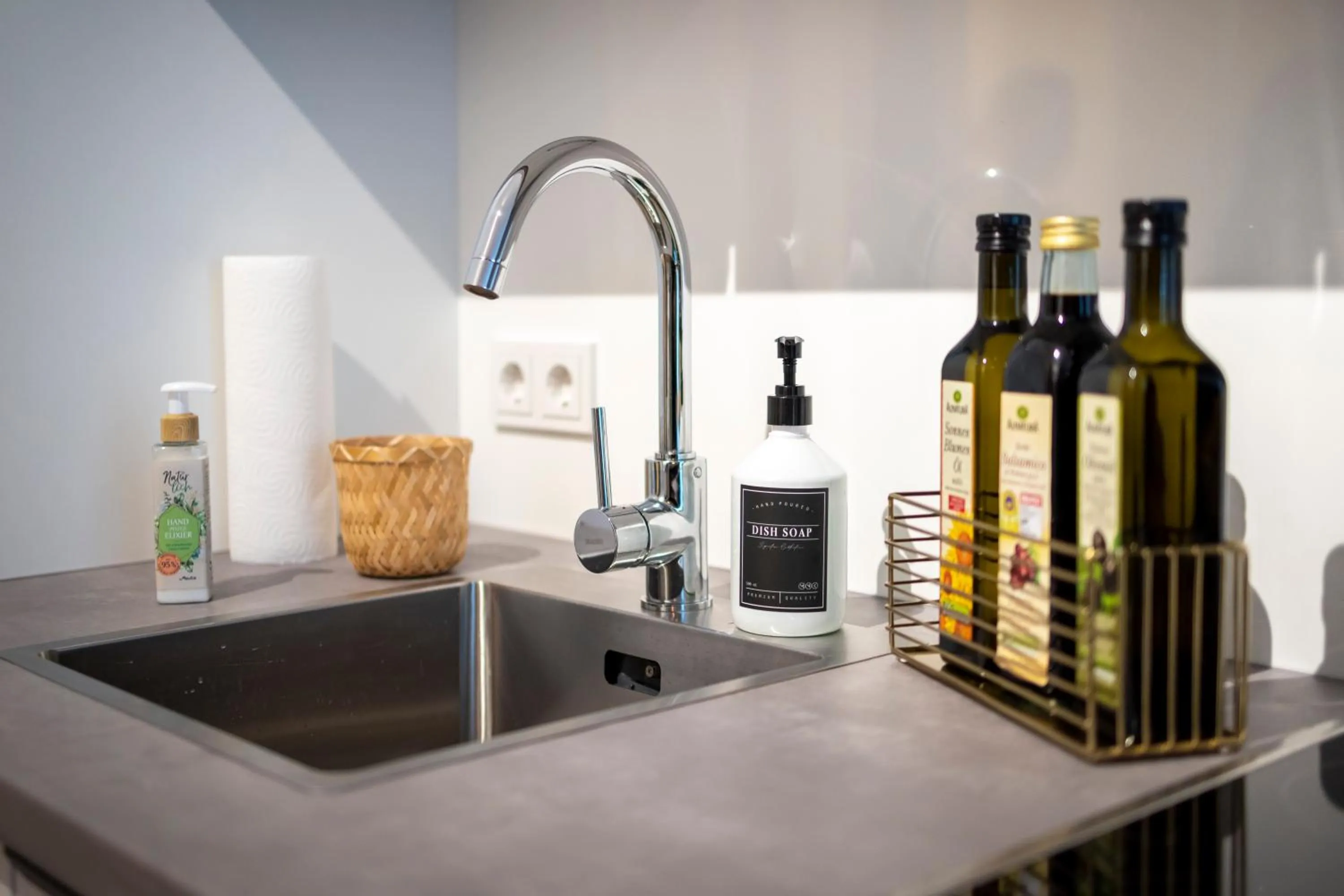 Kitchen or kitchenette in Pure Berlin Apartments - Luxury at Pure Living in City Center