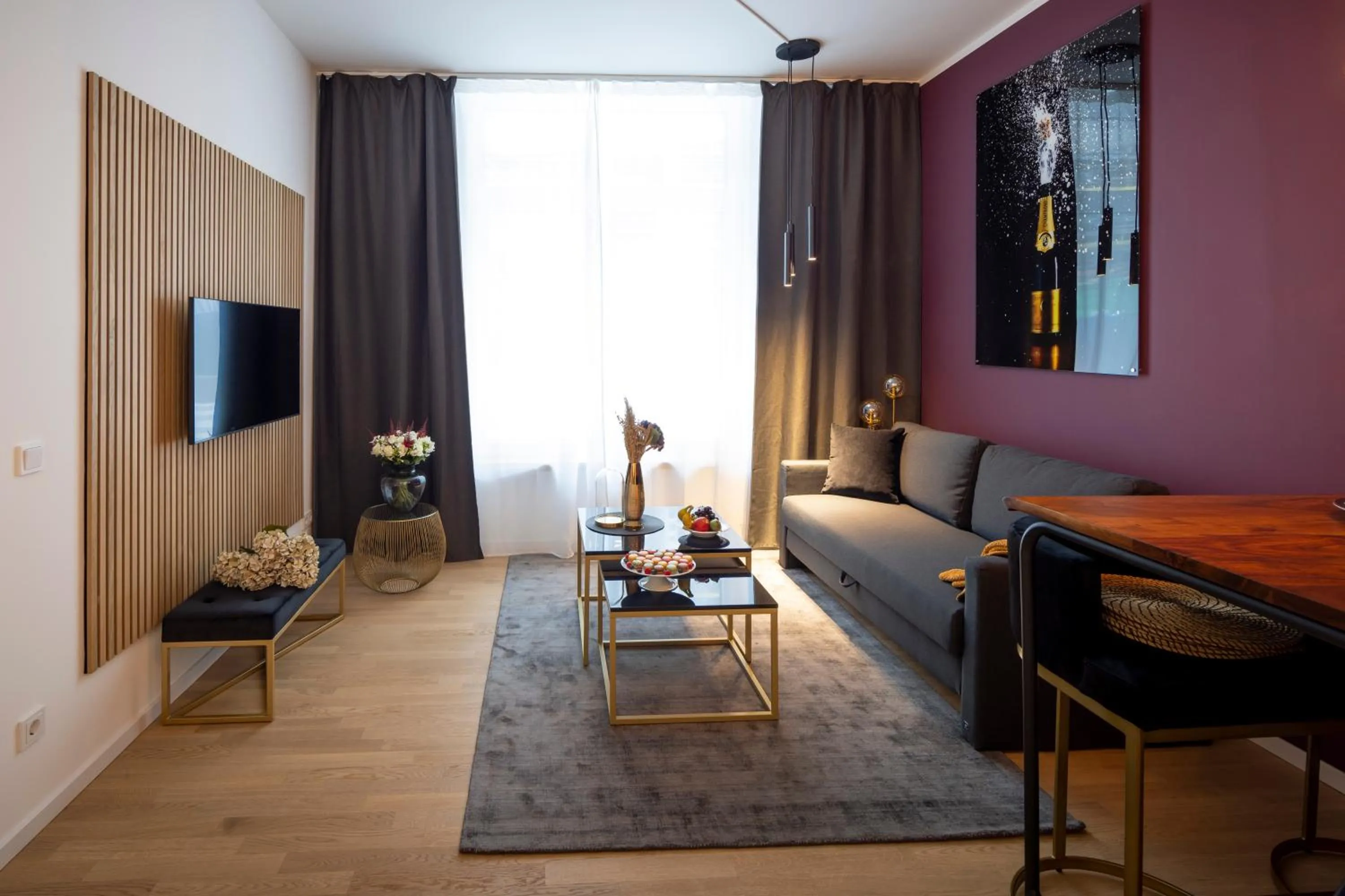 TV and multimedia in Pure Berlin Apartments - Luxury at Pure Living in City Center
