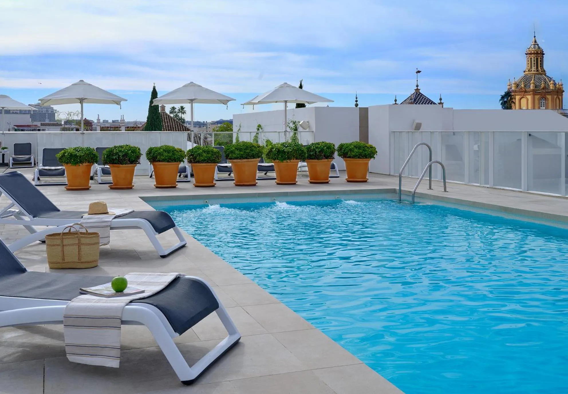 Swimming pool in Hotel Fernando III